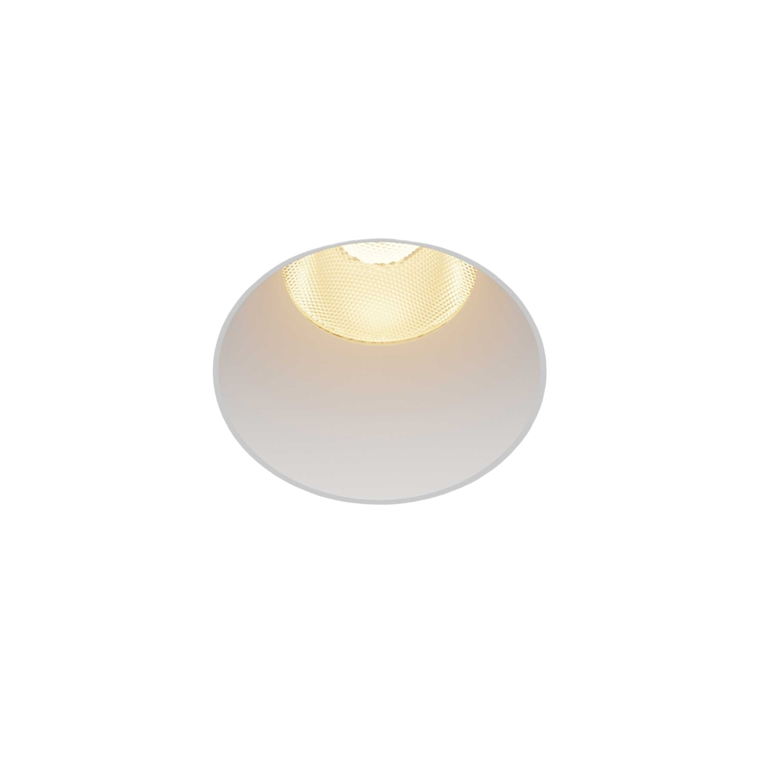 Maytoni downlight Dip LED 50° indbygget cirkulært lysarmatur, hvid