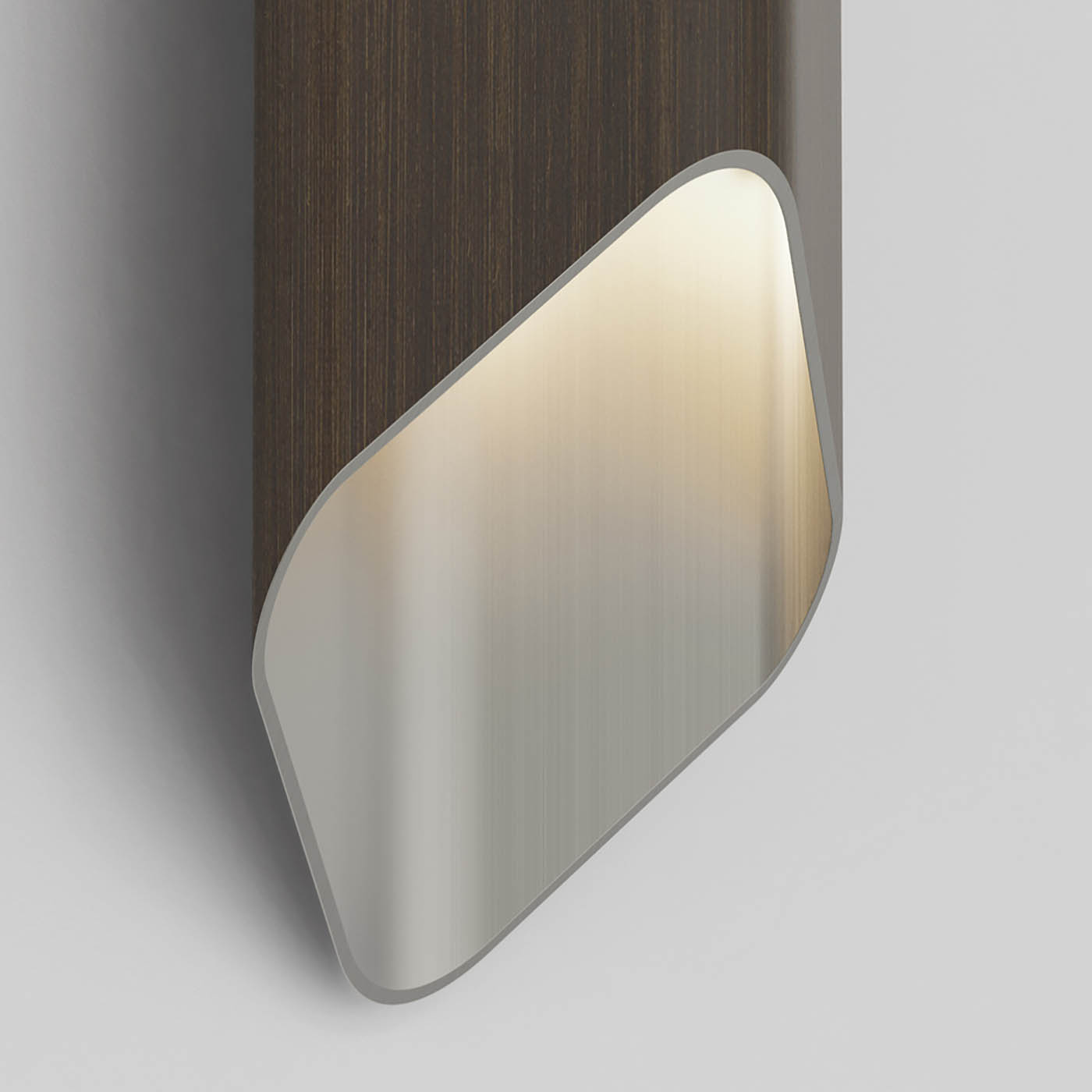 Astro Ako 600 LED nástěnné svítidlo stříbrné