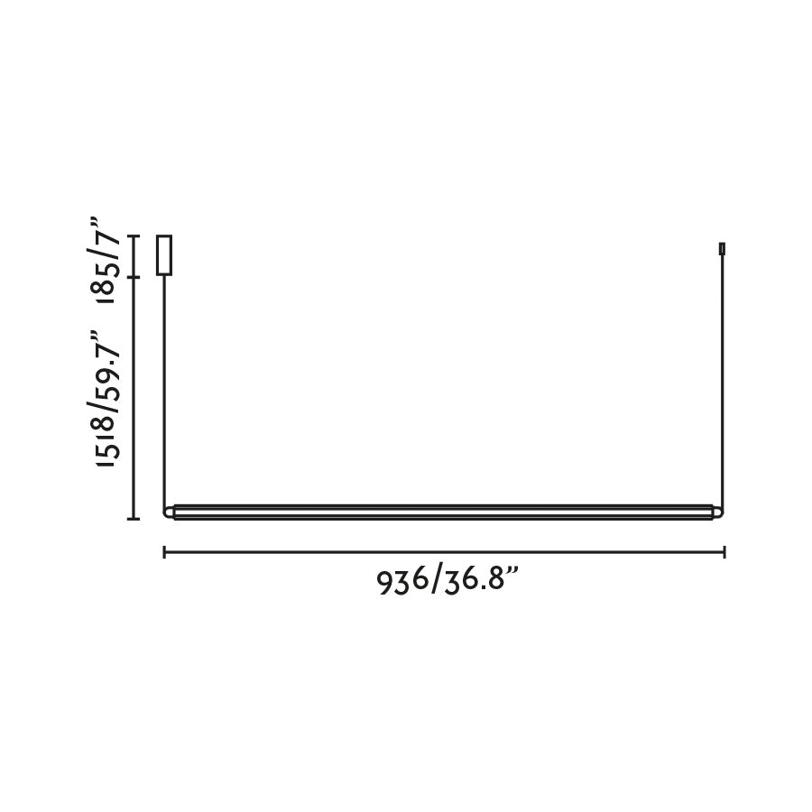 Faro Le Vita LED pendant light