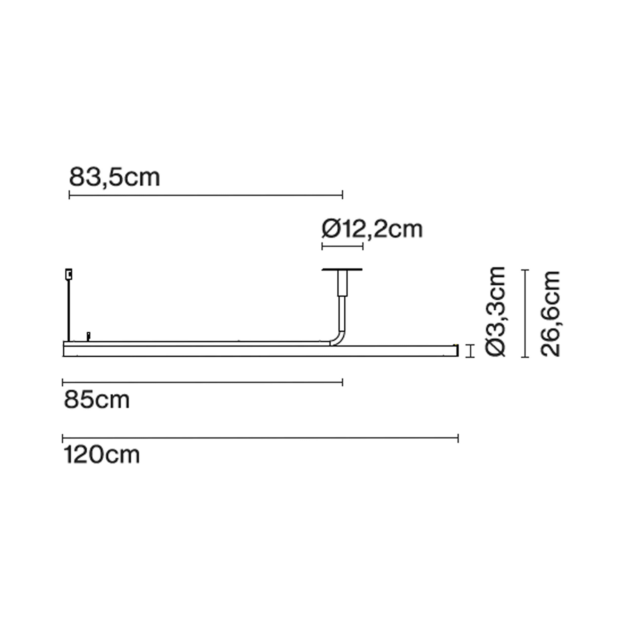 Marset Ambrosia Pro LED RSC 120/180 lineær pendel