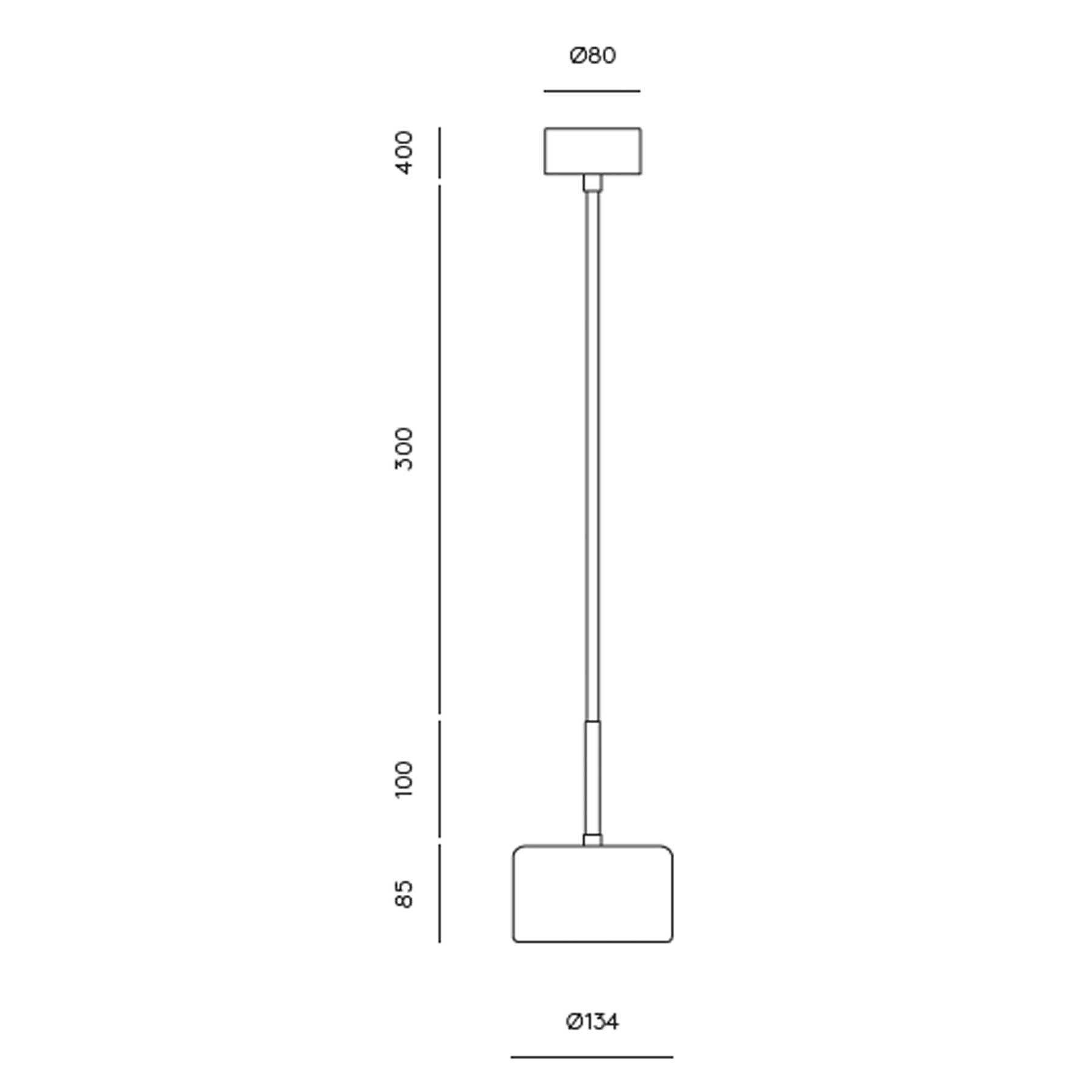 Aromas Cora LED závěsné svítidlo
