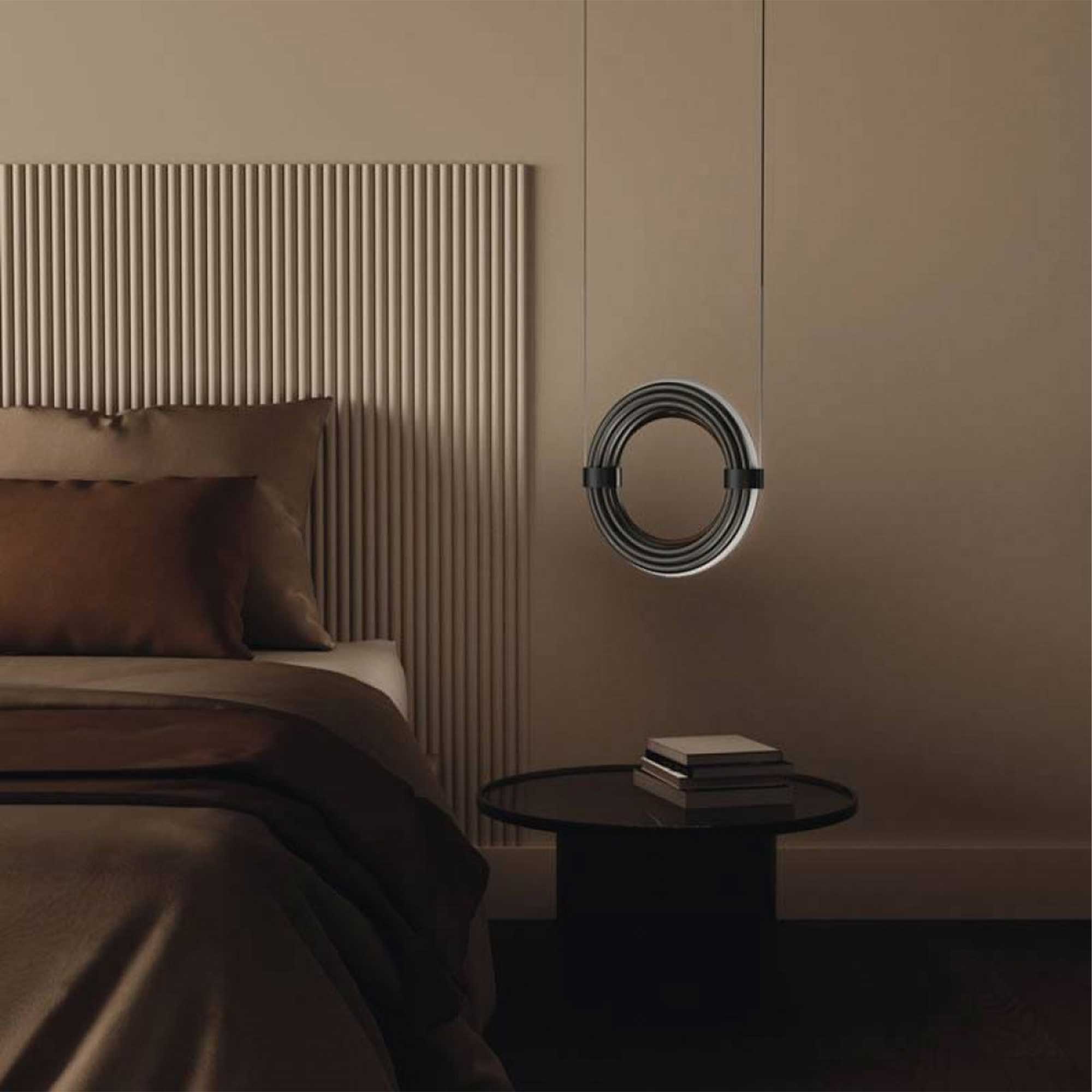 Aromas Elli S LED závěsné kruhové svítidlo stmívatelné