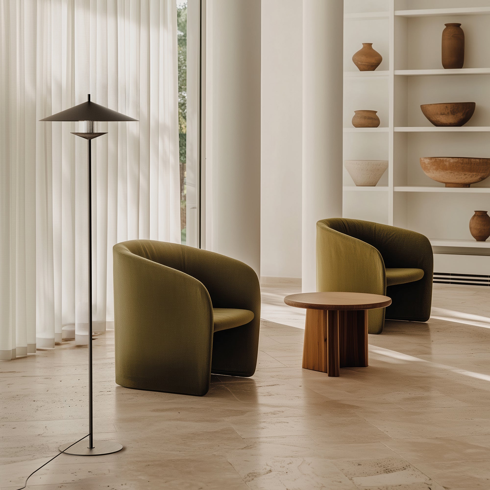 Aromas Gehit LED stojací svítidlo