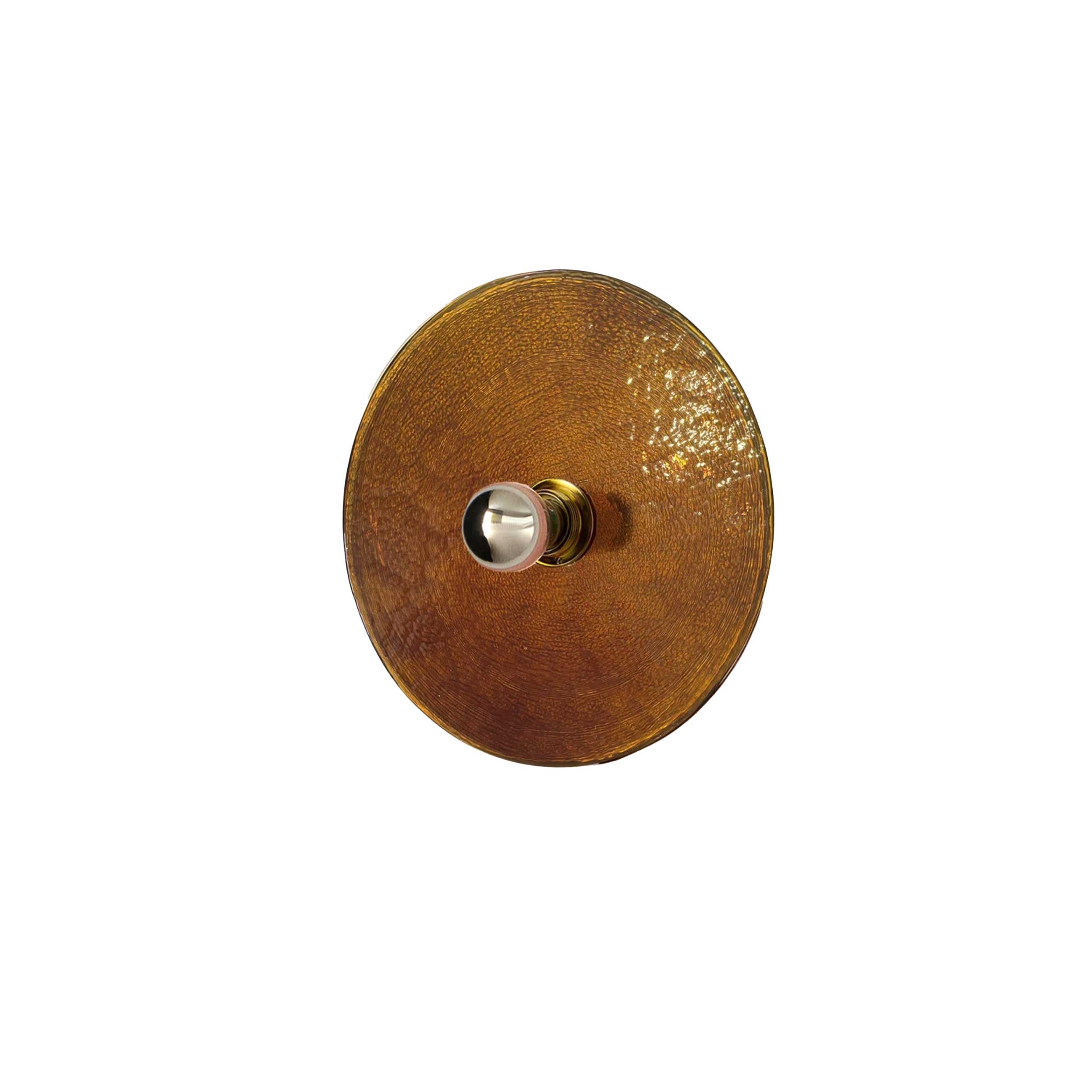 Aromas Nold E27 nástěnné skleněné svítidlo