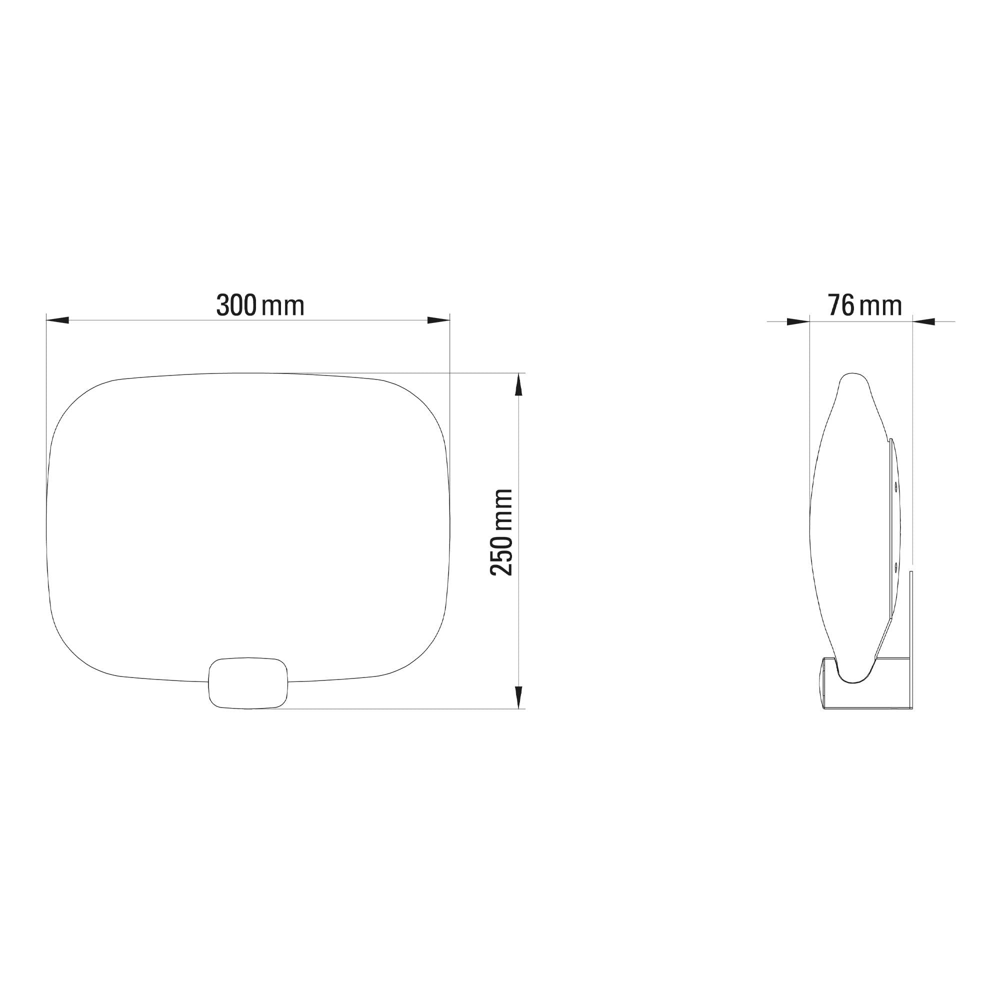 DCW éditions Light Me Tender LED nástěnné svítidlo