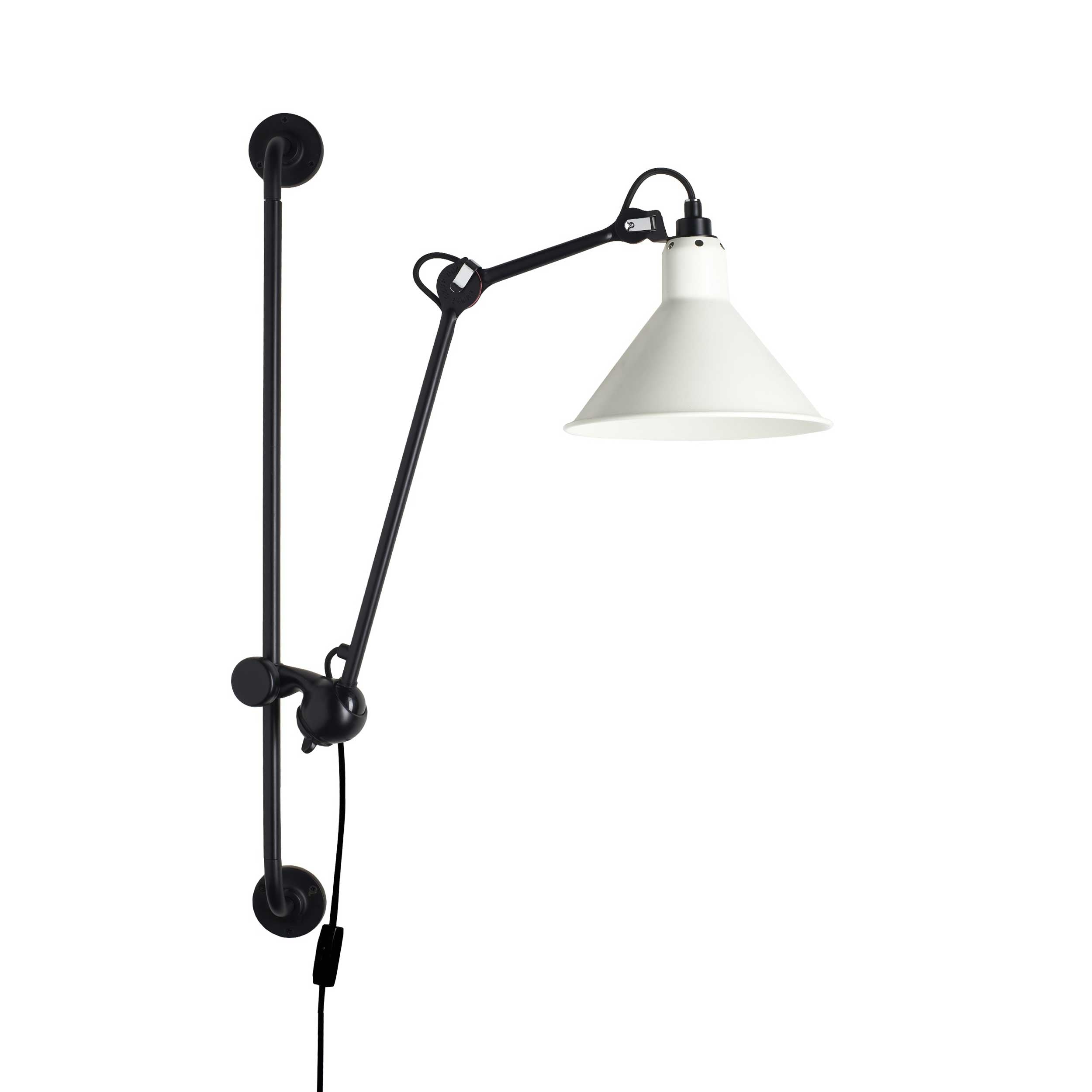 DCW éditions Lampe Gras N°210 E14 nástěnné svítidlo s vypínačem