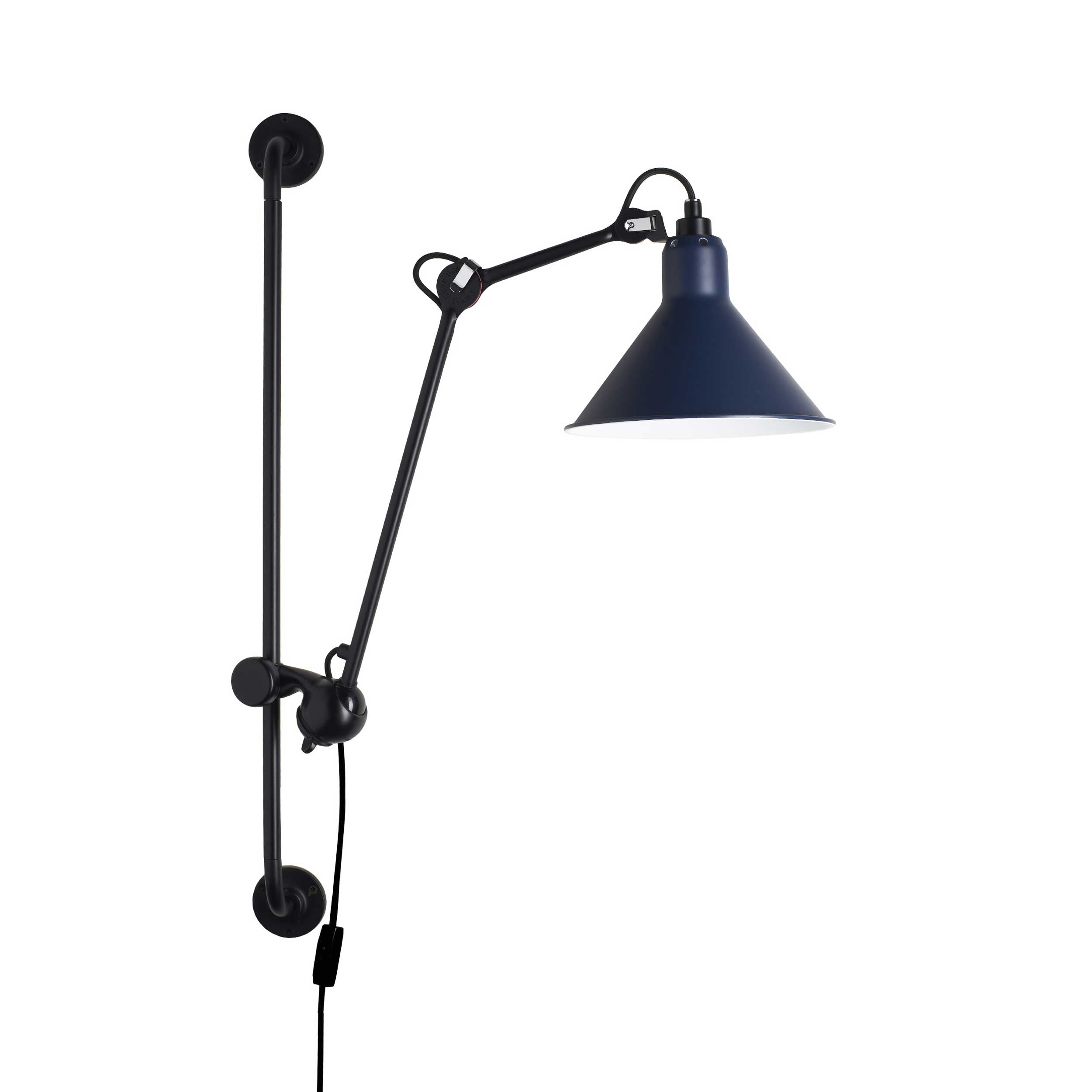 DCW éditions Lampe Gras N°210 E14 nástěnné svítidlo s vypínačem