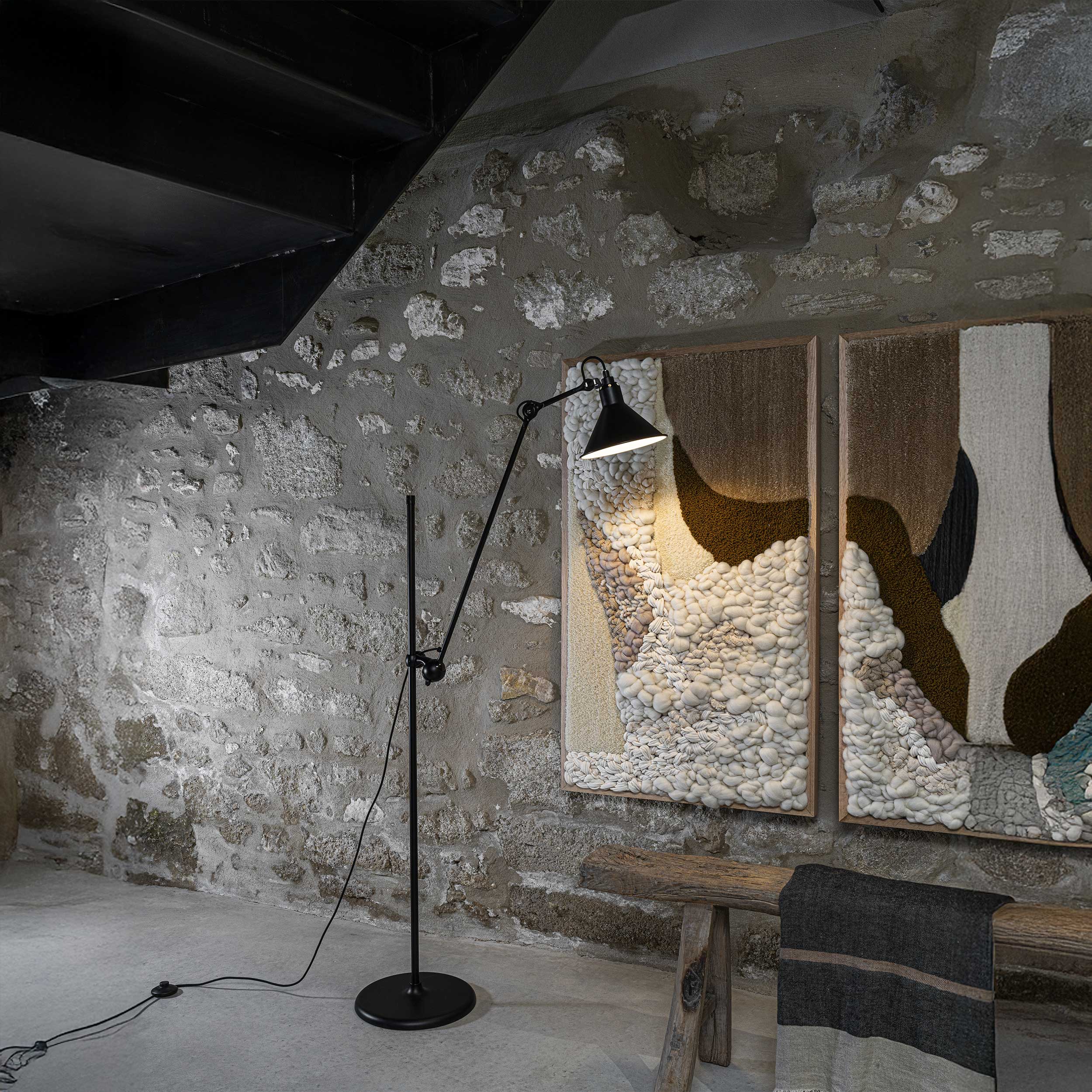 DCW éditions Lampe Gras N°215 E14 stojací svítidlo