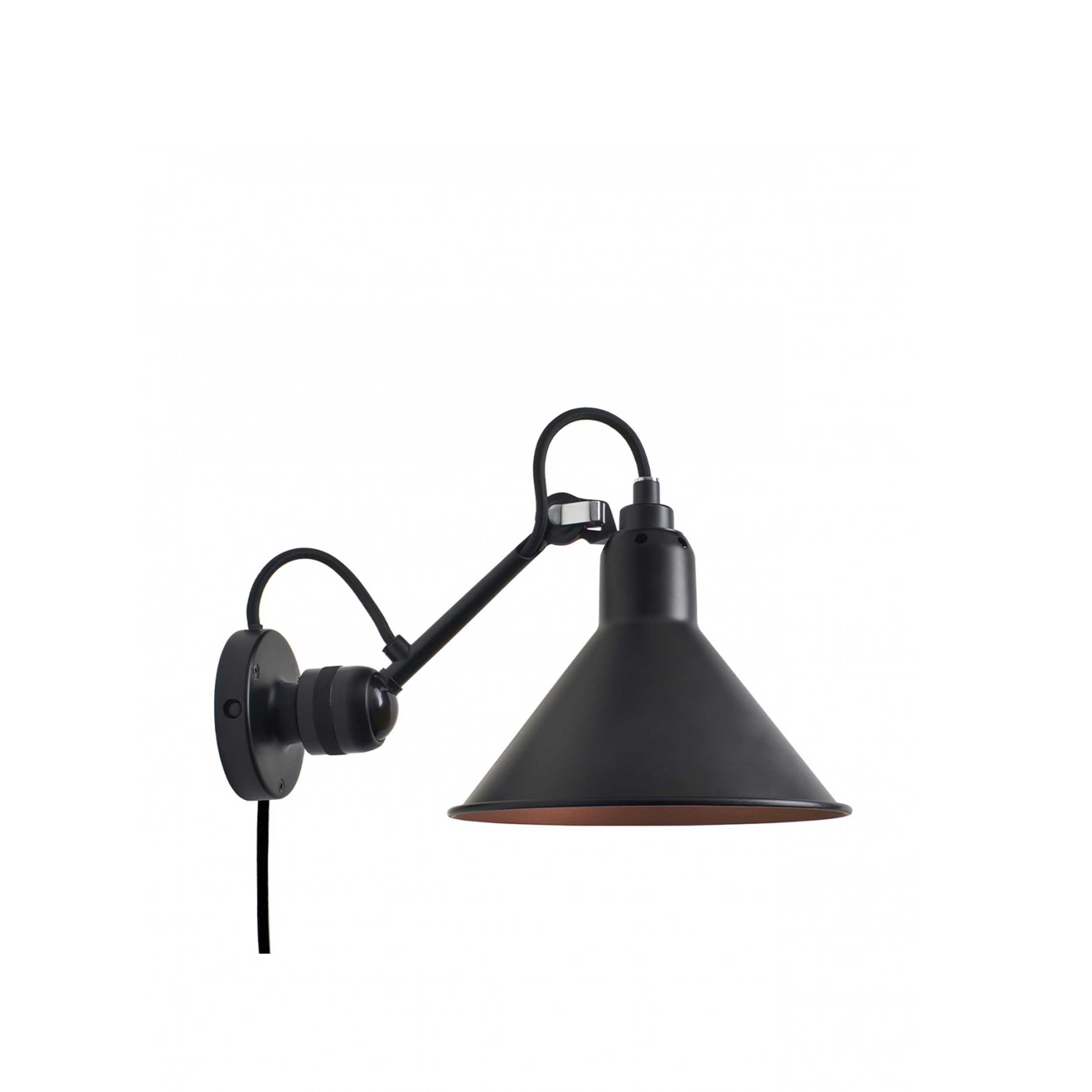DCW éditions Lampe Gras N°304 E14 nástěnné svítidlo černé