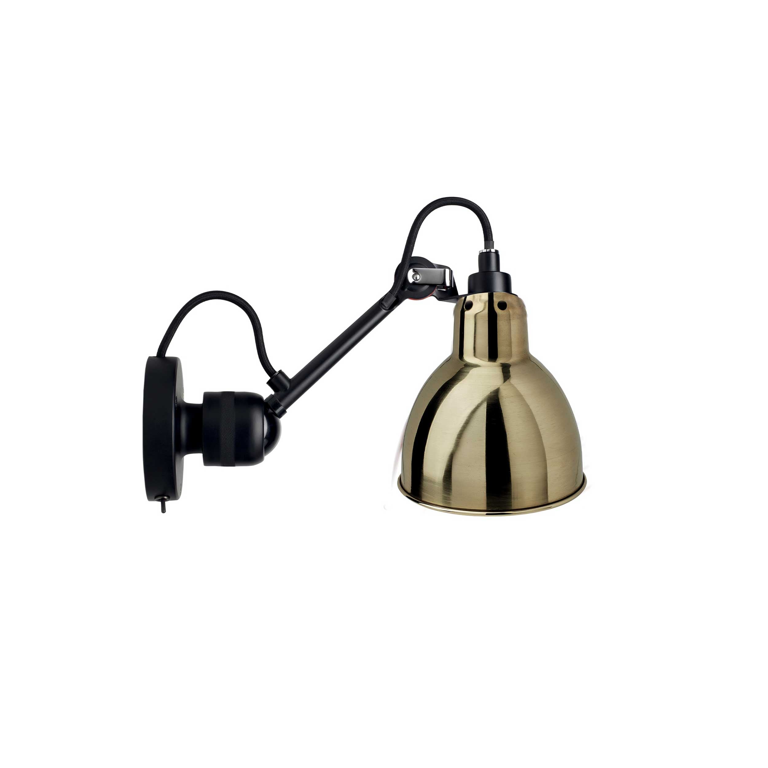 DCW éditions Lampe Gras N°304 E14 nástěnné svítidlo černé
