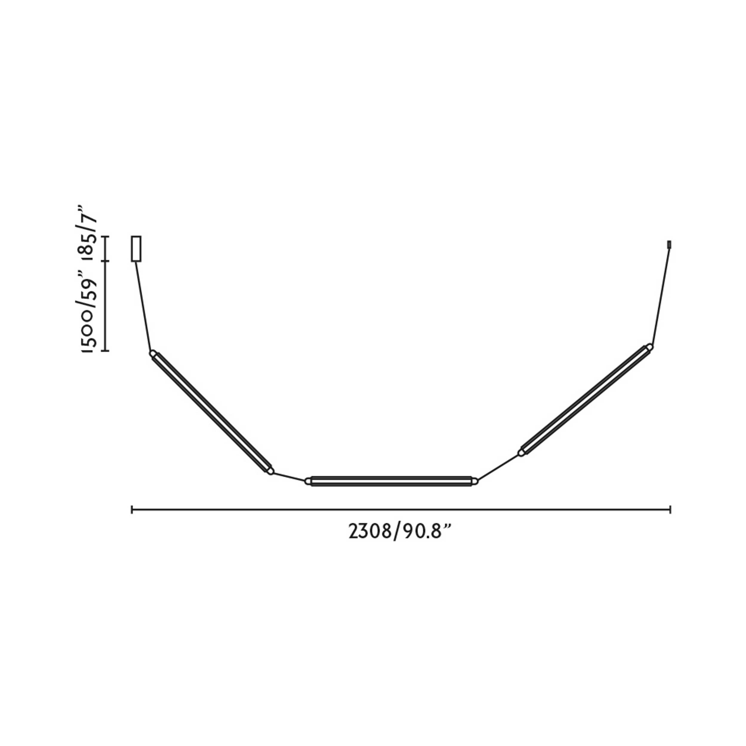 Faro Le Vita LED pendant light