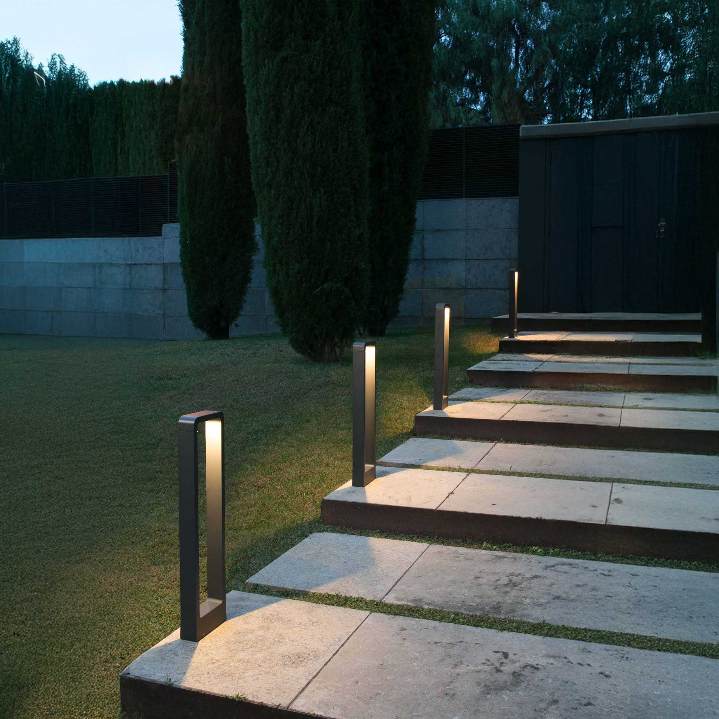 Faro Das LED column exterior light IP54