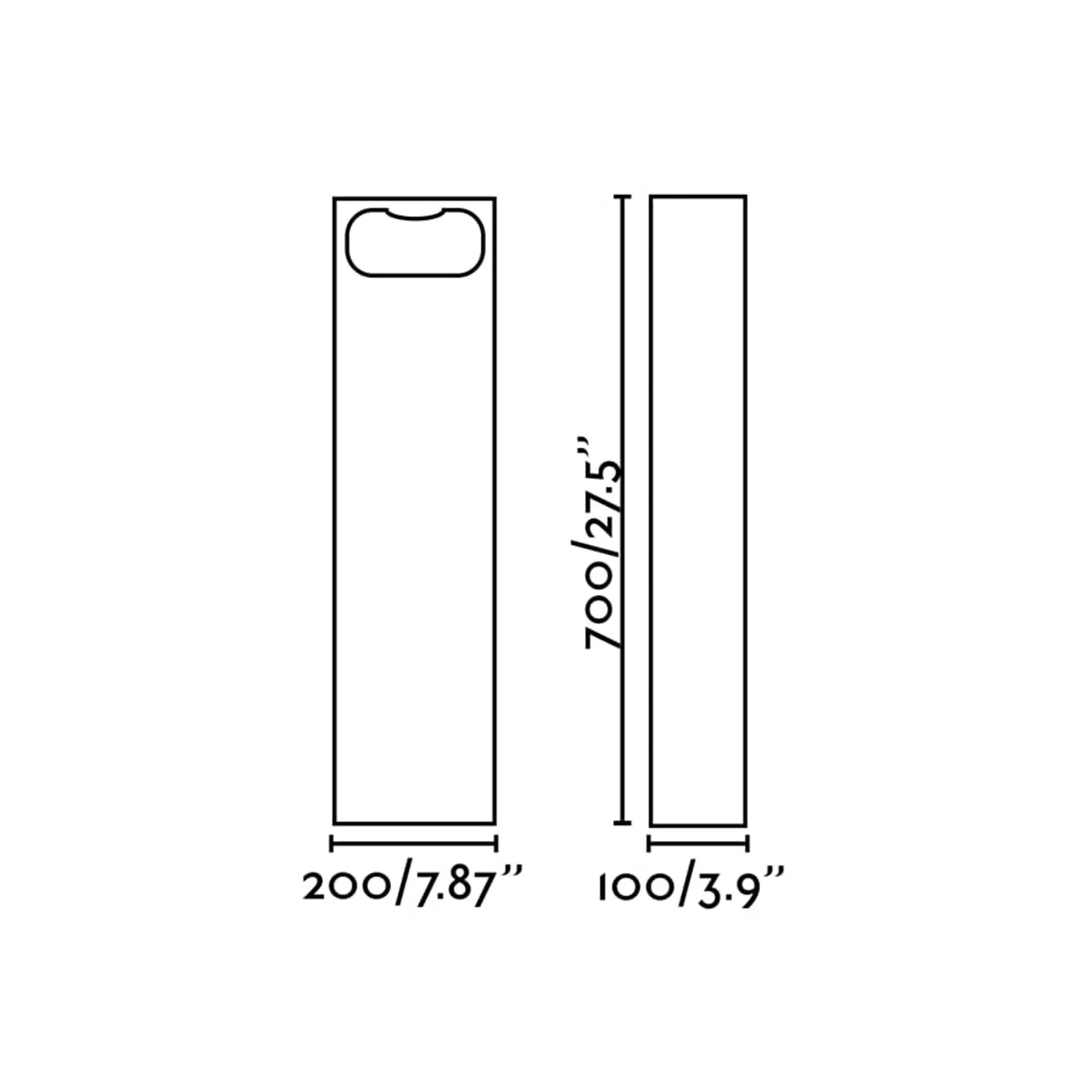 Faro Glint LED sloupkové venkovní svítidlo IP55