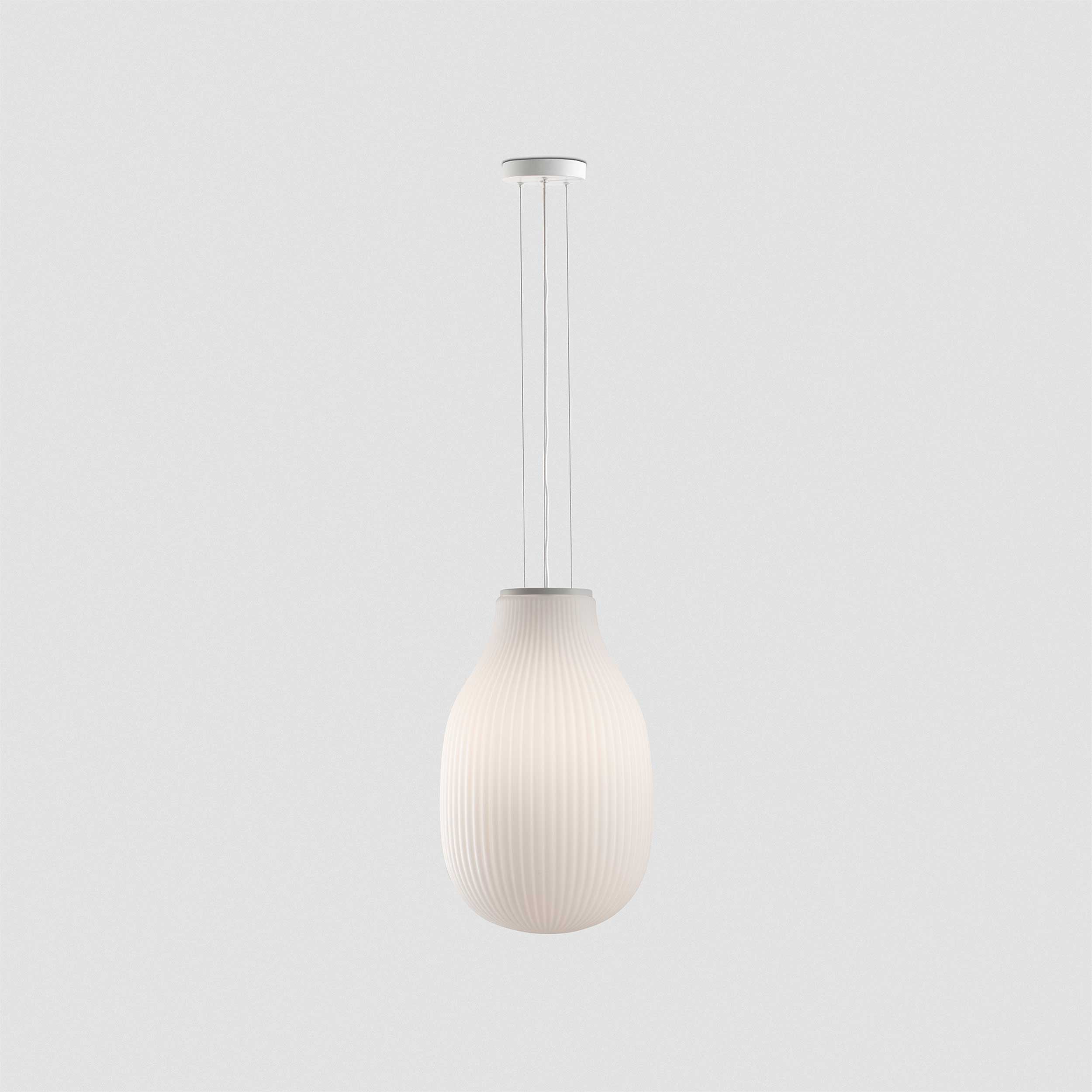 Faro Brume LED glass ceiling light IP44