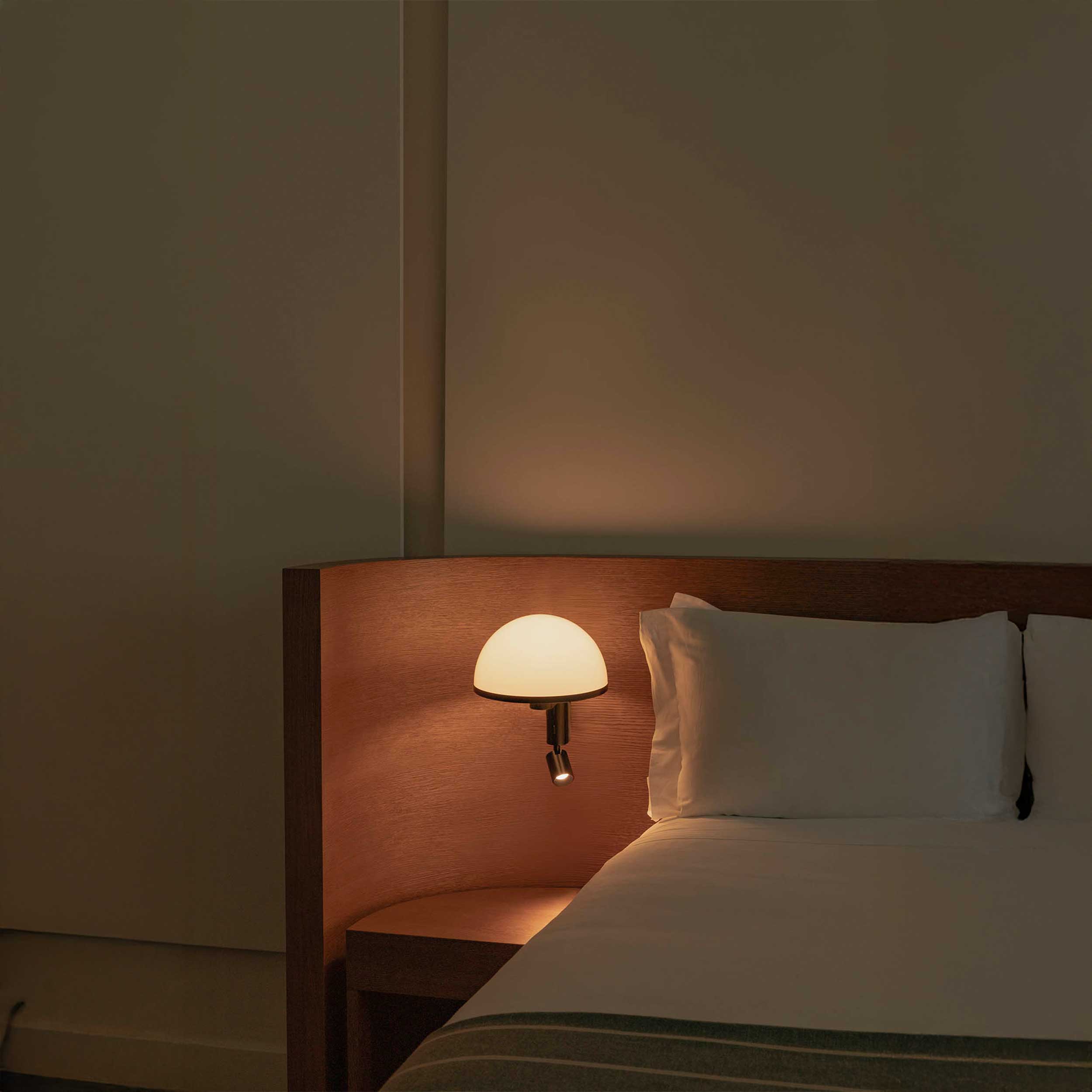 Faro Dome E27 væglampe