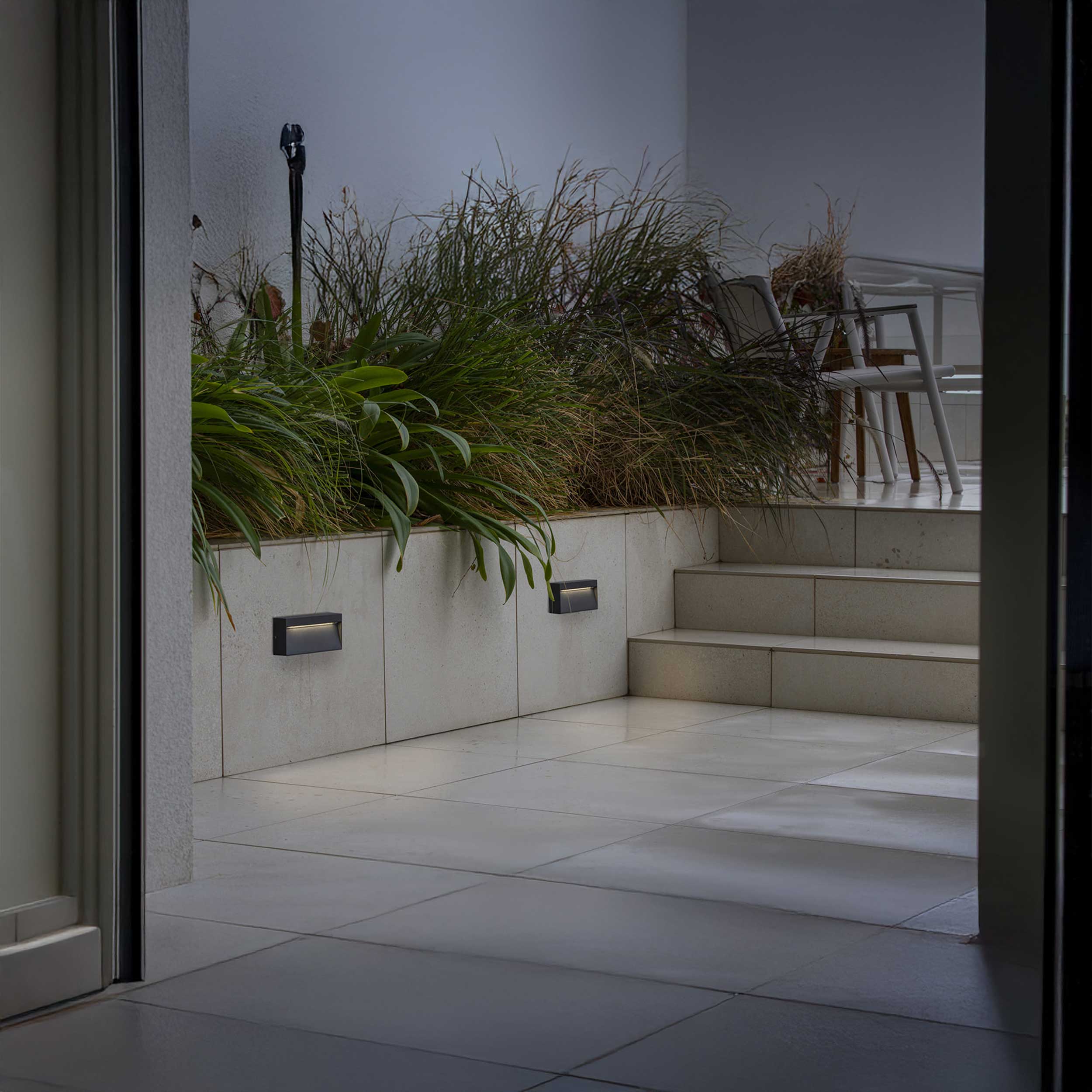 Faro Dune LED obdélníkové nástěnné venkovní svítidlo IP65