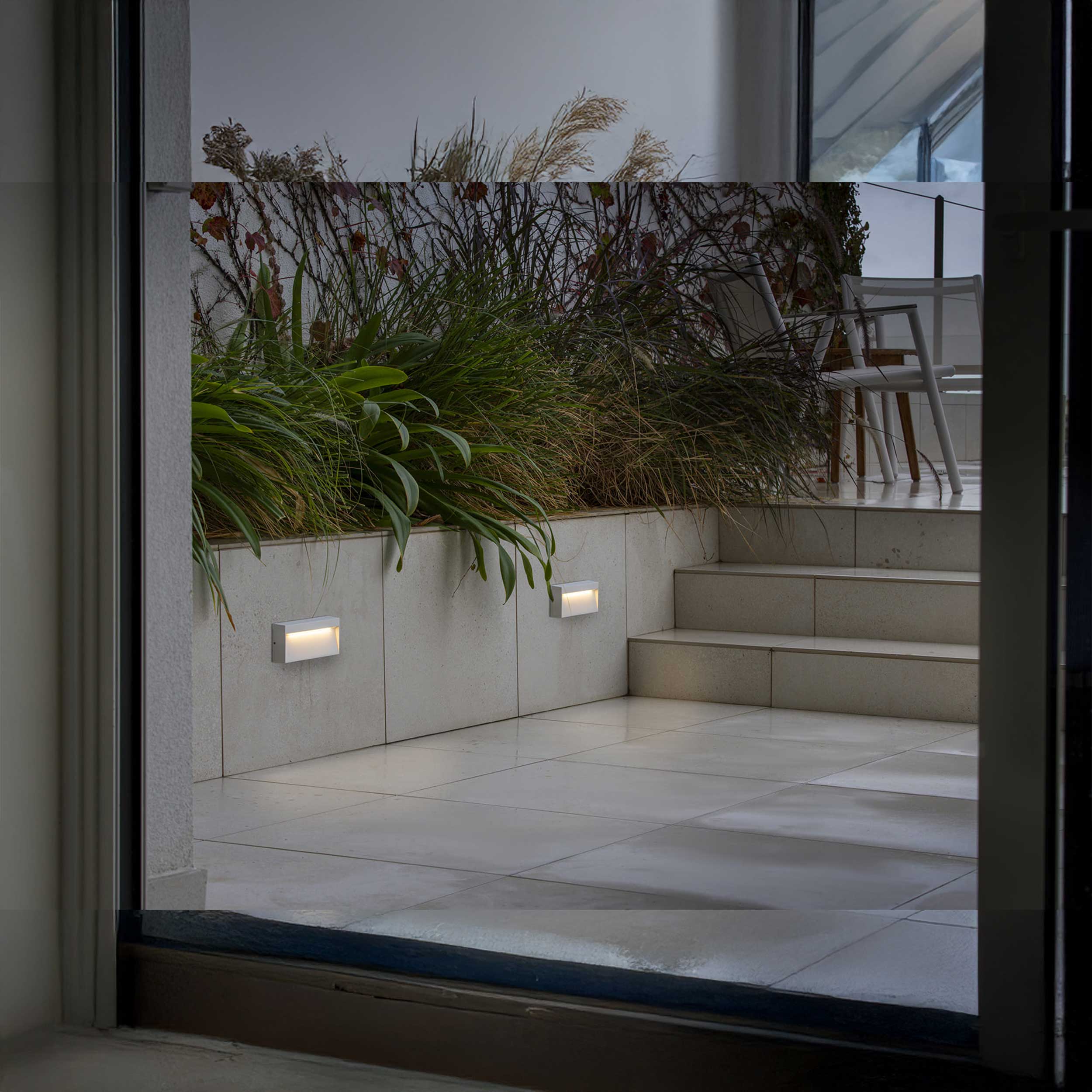 Faro Dune LED obdélníkové nástěnné venkovní svítidlo IP65