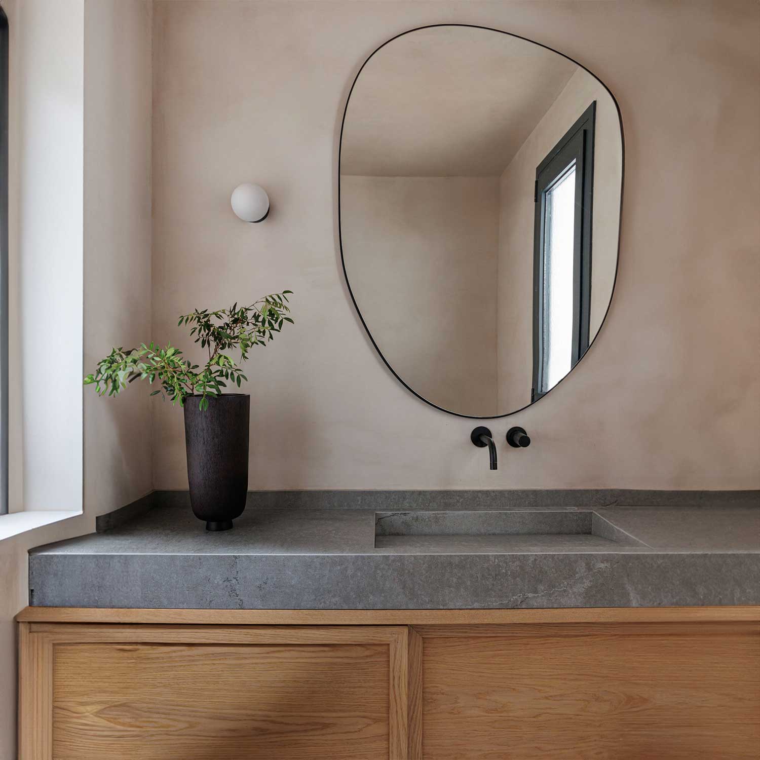 Faro Ping LED přisazené svítidlo IP44