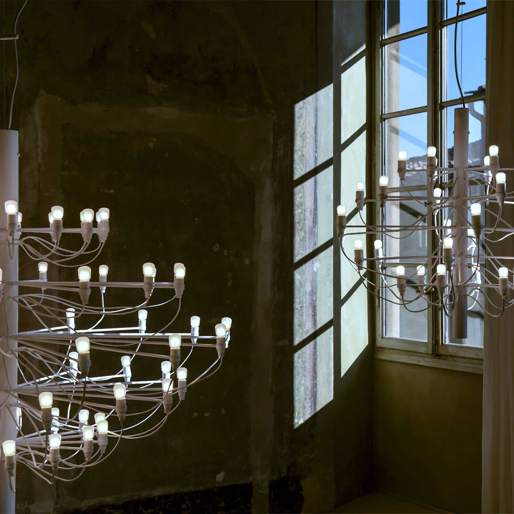 Flos 2097 E14 závěsný lustr