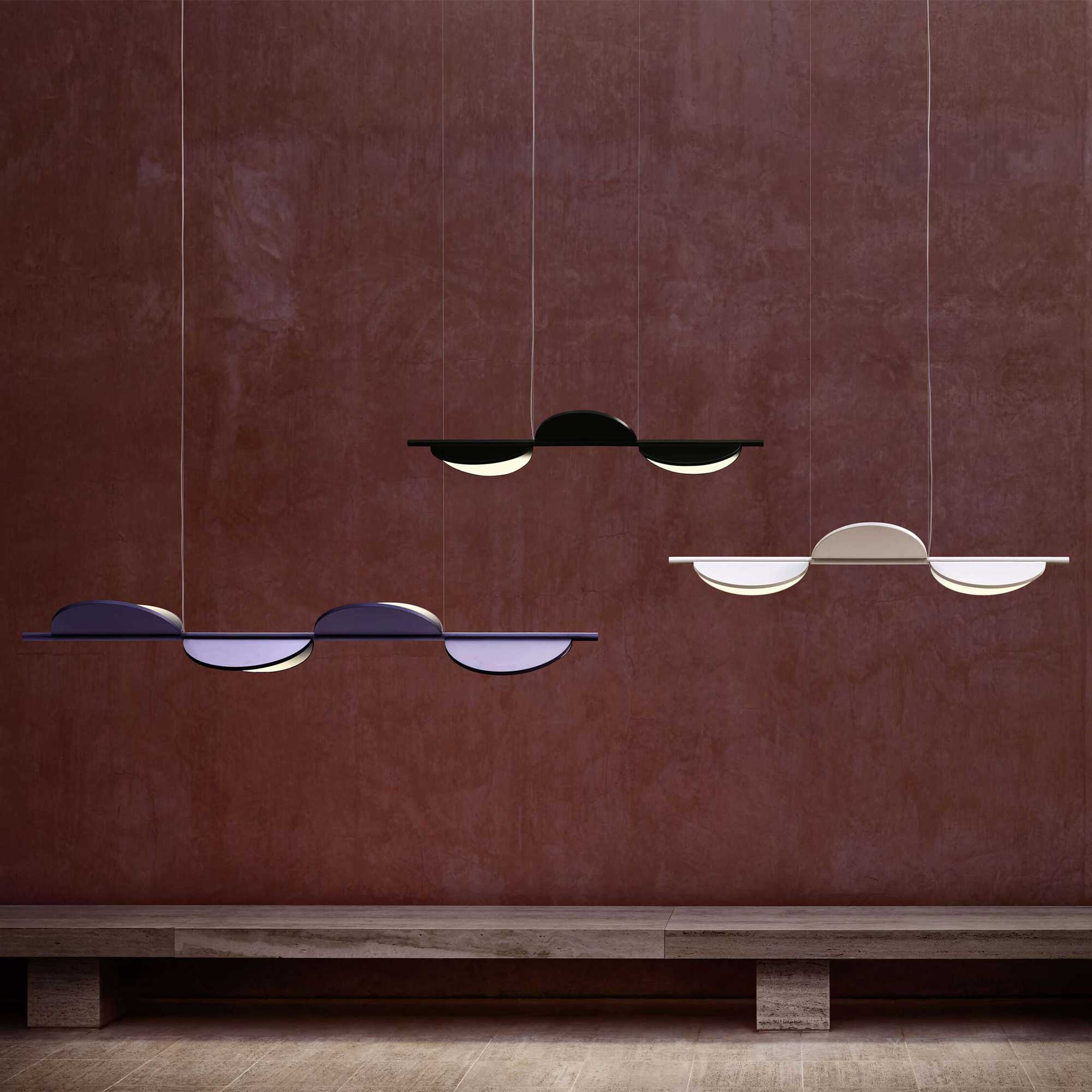 Flos Almendra LED lineární závěsné svítidlo