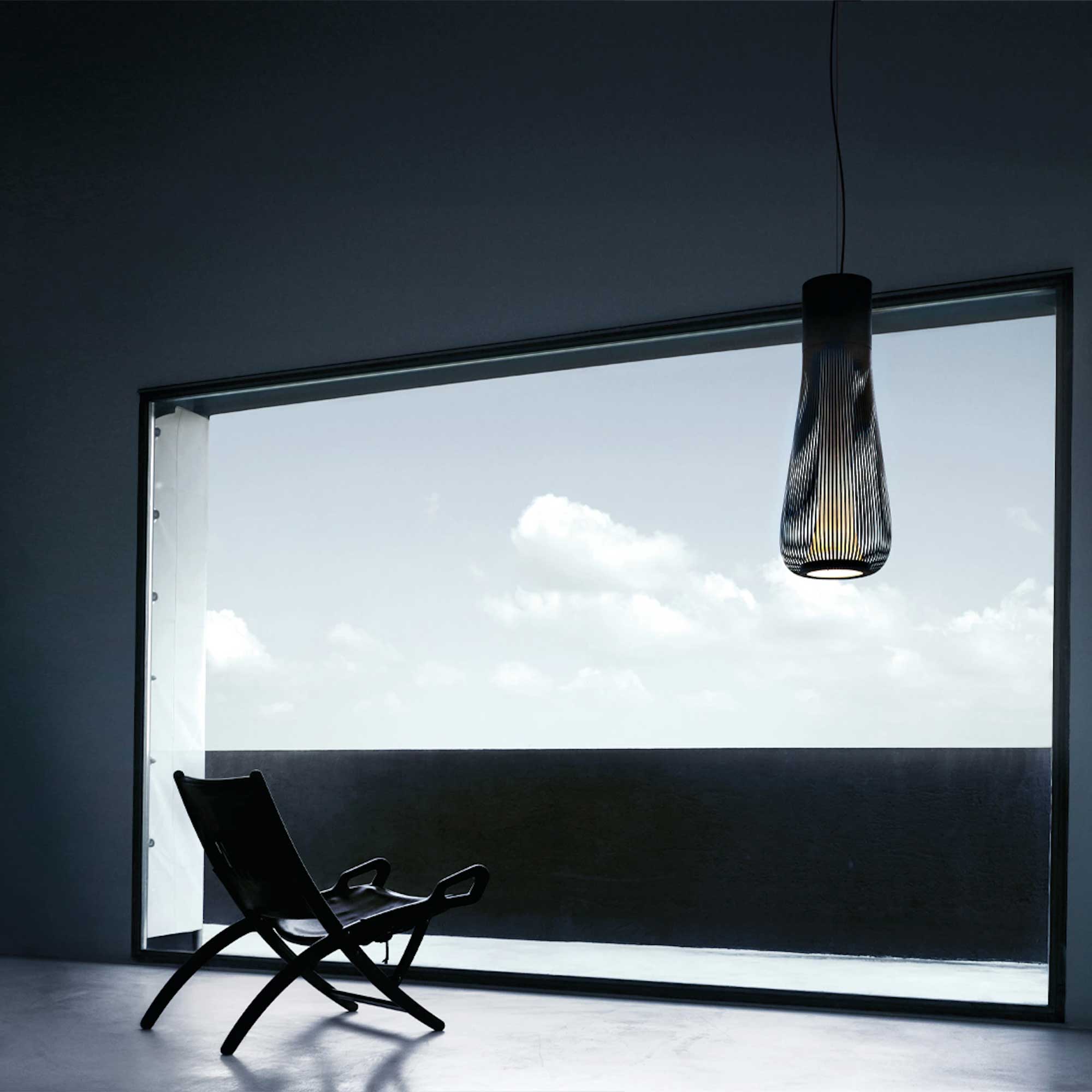 Flos Chasen E27 závěsné skleněné svítidlo