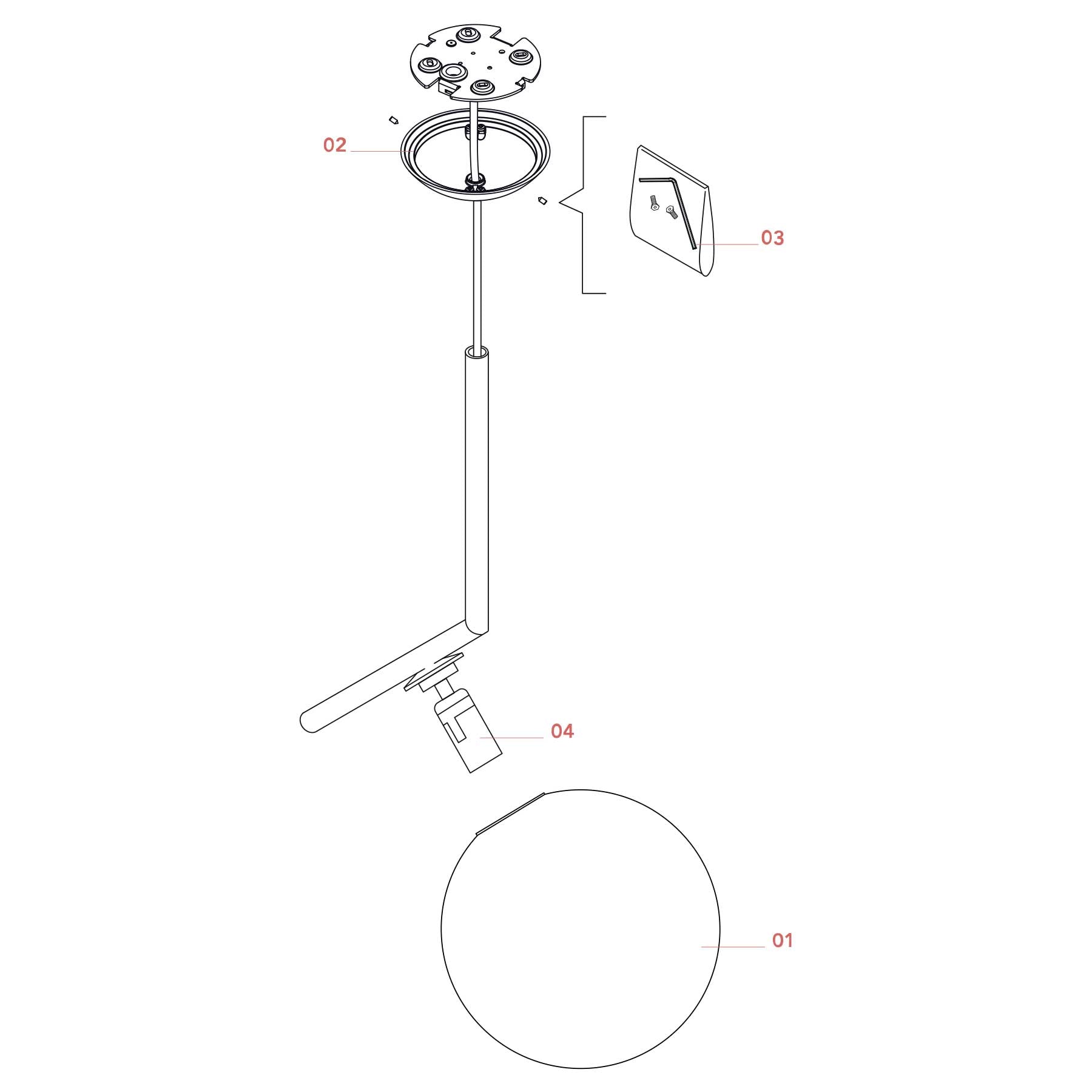 Flos IC Lights S2 E27 závěsné svítidlo