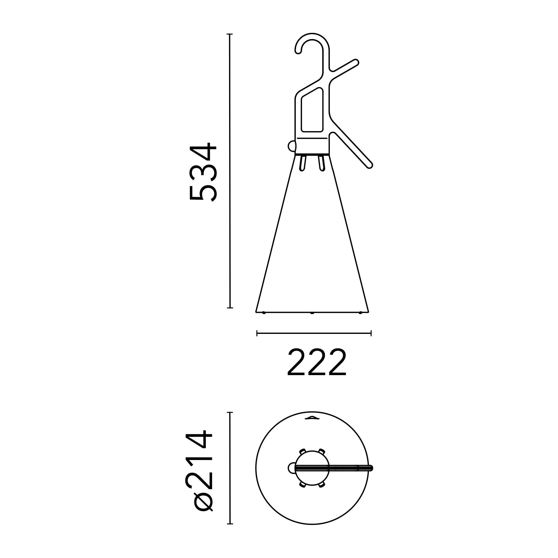 Flos Mayday E14 závěsné víceúčelové venkovní svítidlo