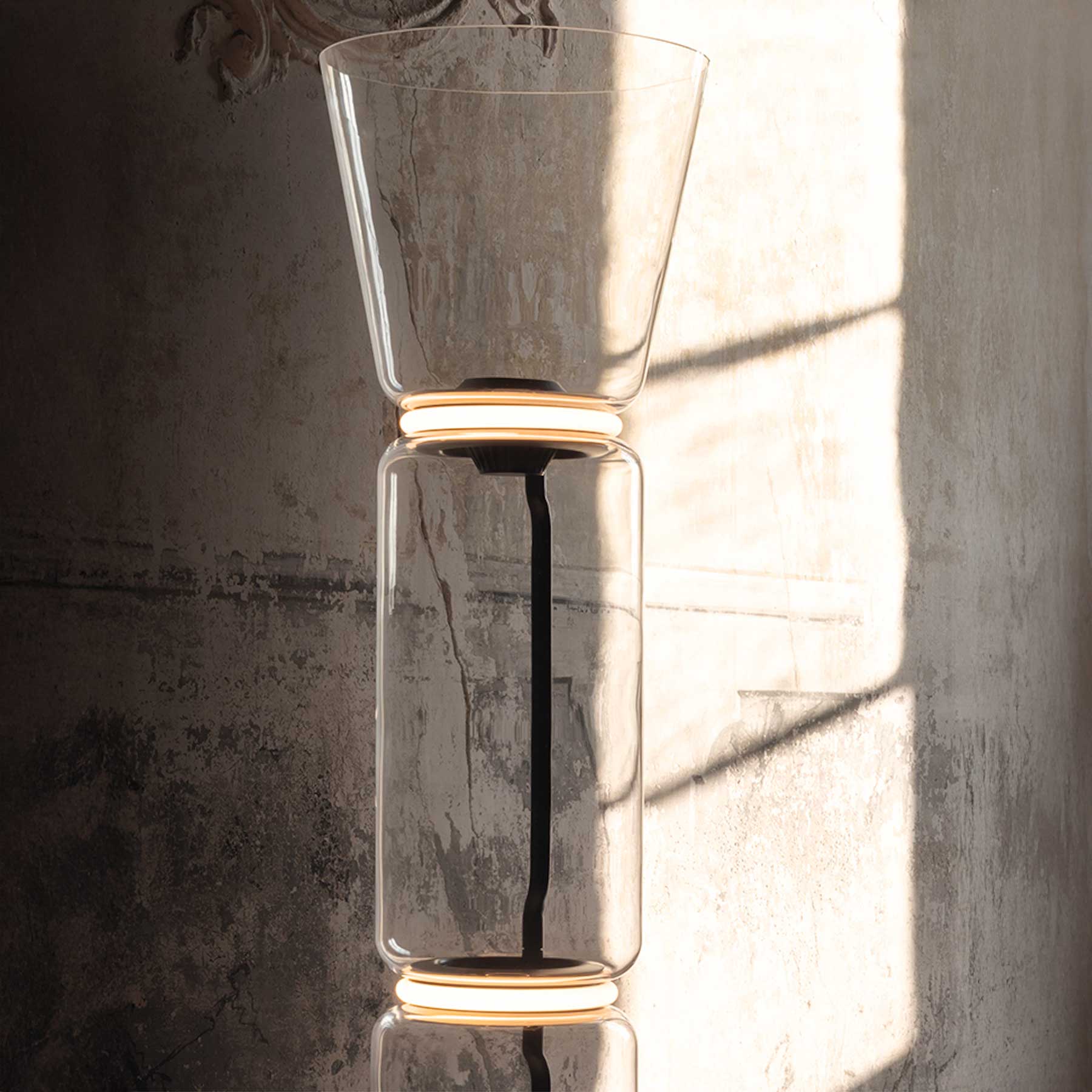 Flos Noctambule LED stojací skleněné svítidlo