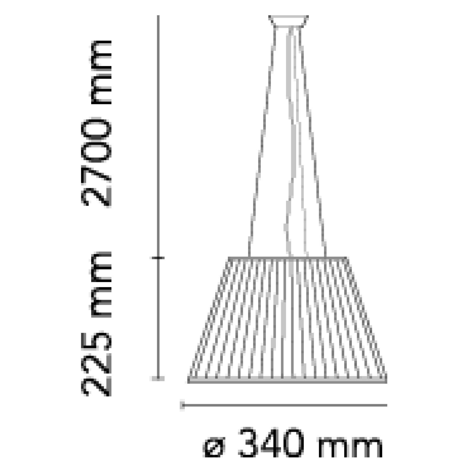 Flos Romeo Moon E27 závěsné svítidlo