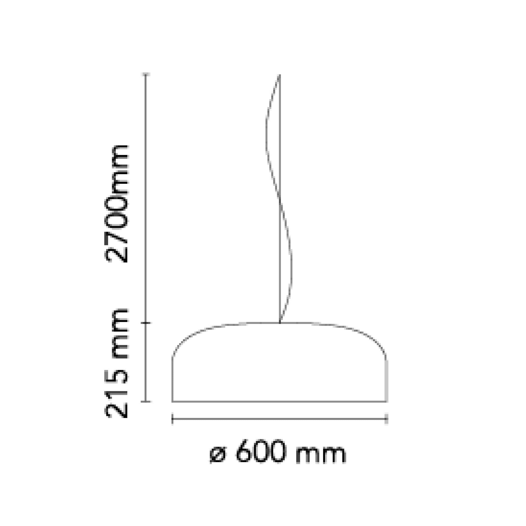 Flos Smithfield Pro LED závěsné svítidlo
