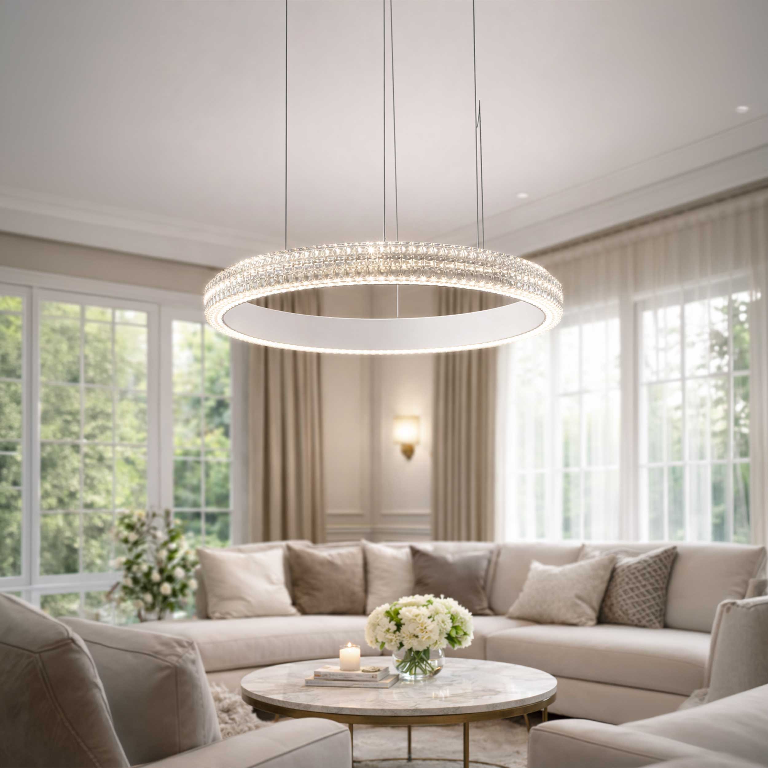 Ideal lux Miracle LED pendel lineært armatur