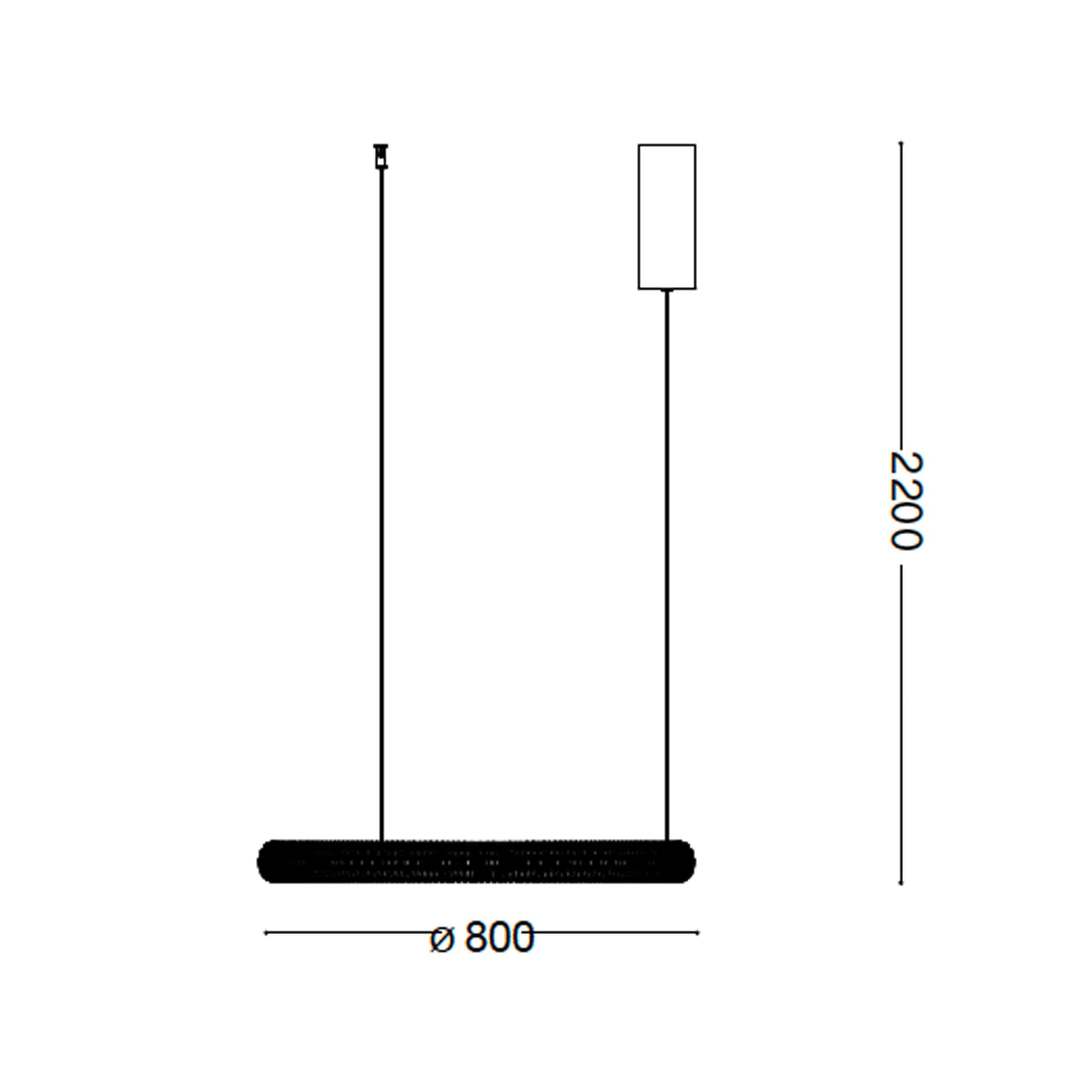 Ideal lux Miracle LED lineær pendel