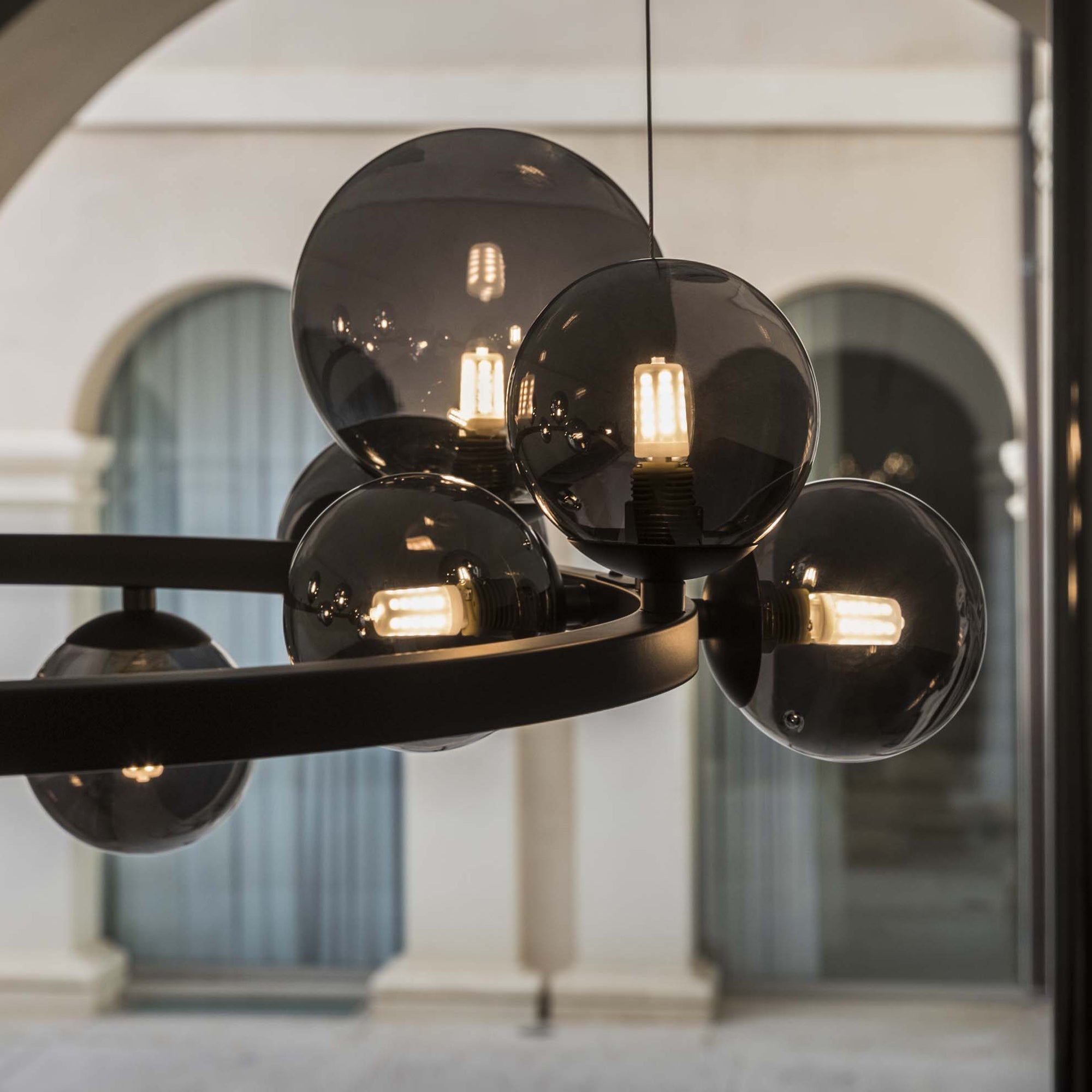 Ideal lux Perlage SP6 G9 závěsné svítidlo