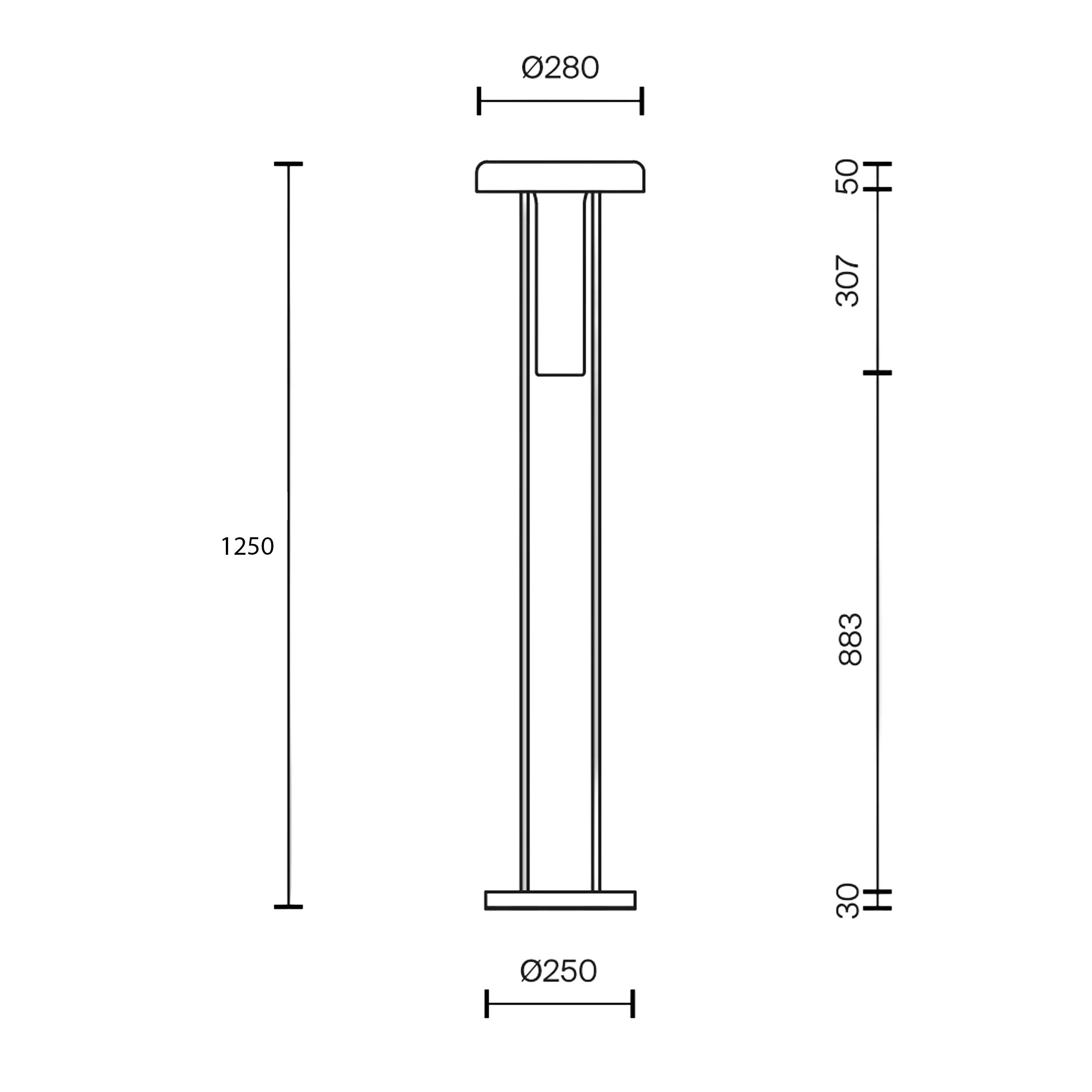 Maytoni Ikebana LED-gulvlampe