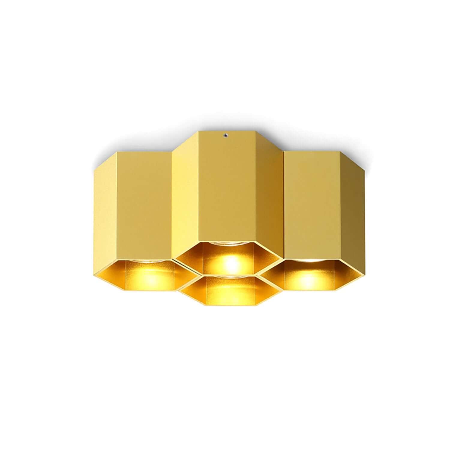 Hexagon 4 GU10 přisazené svítidlo