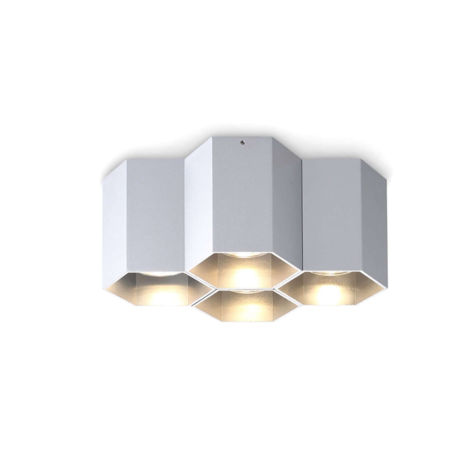 Hexagon 4 GU10 přisazené svítidlo