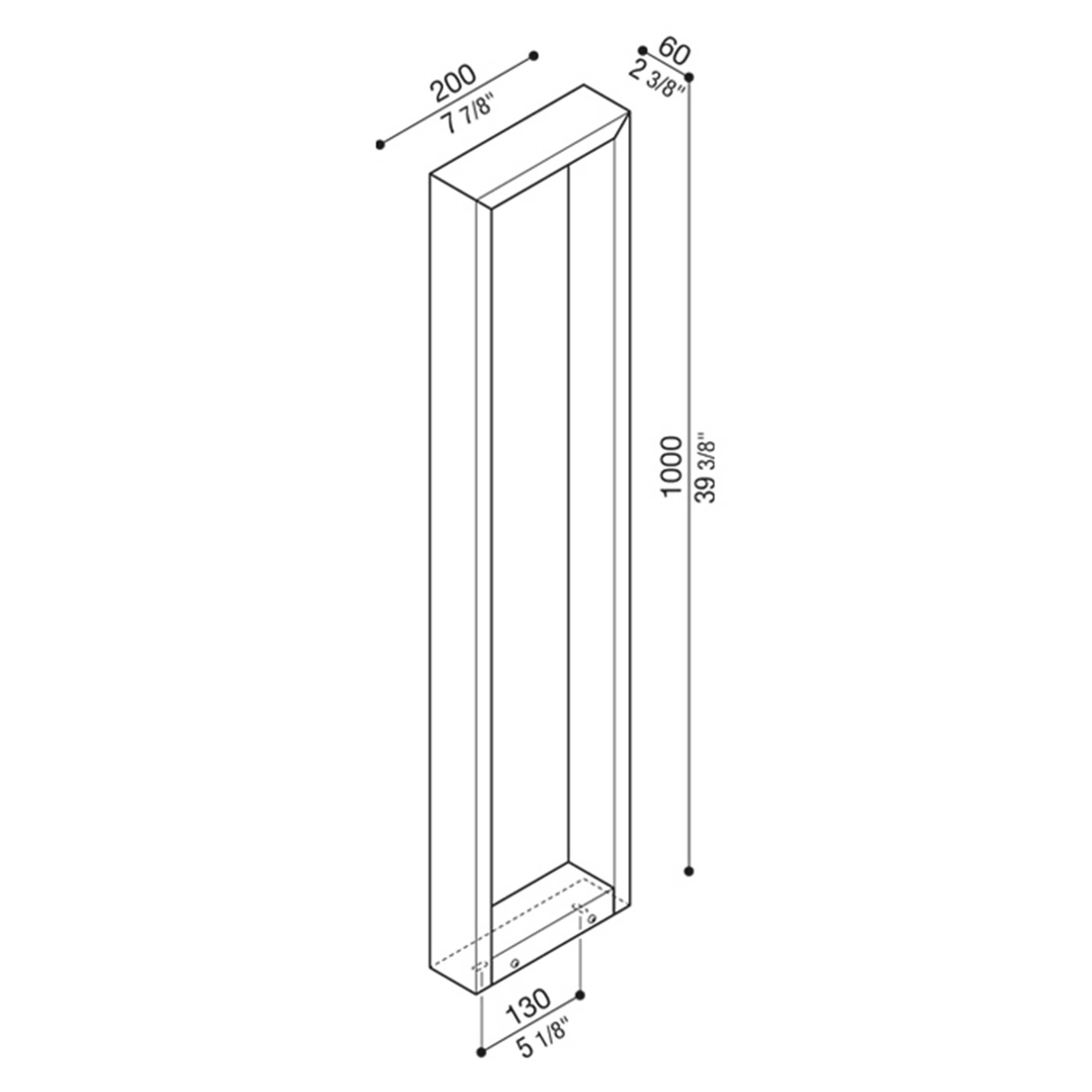 Lombardo Arke LED venkovní sloupkové svítidlo IP66 AC DIRECT
