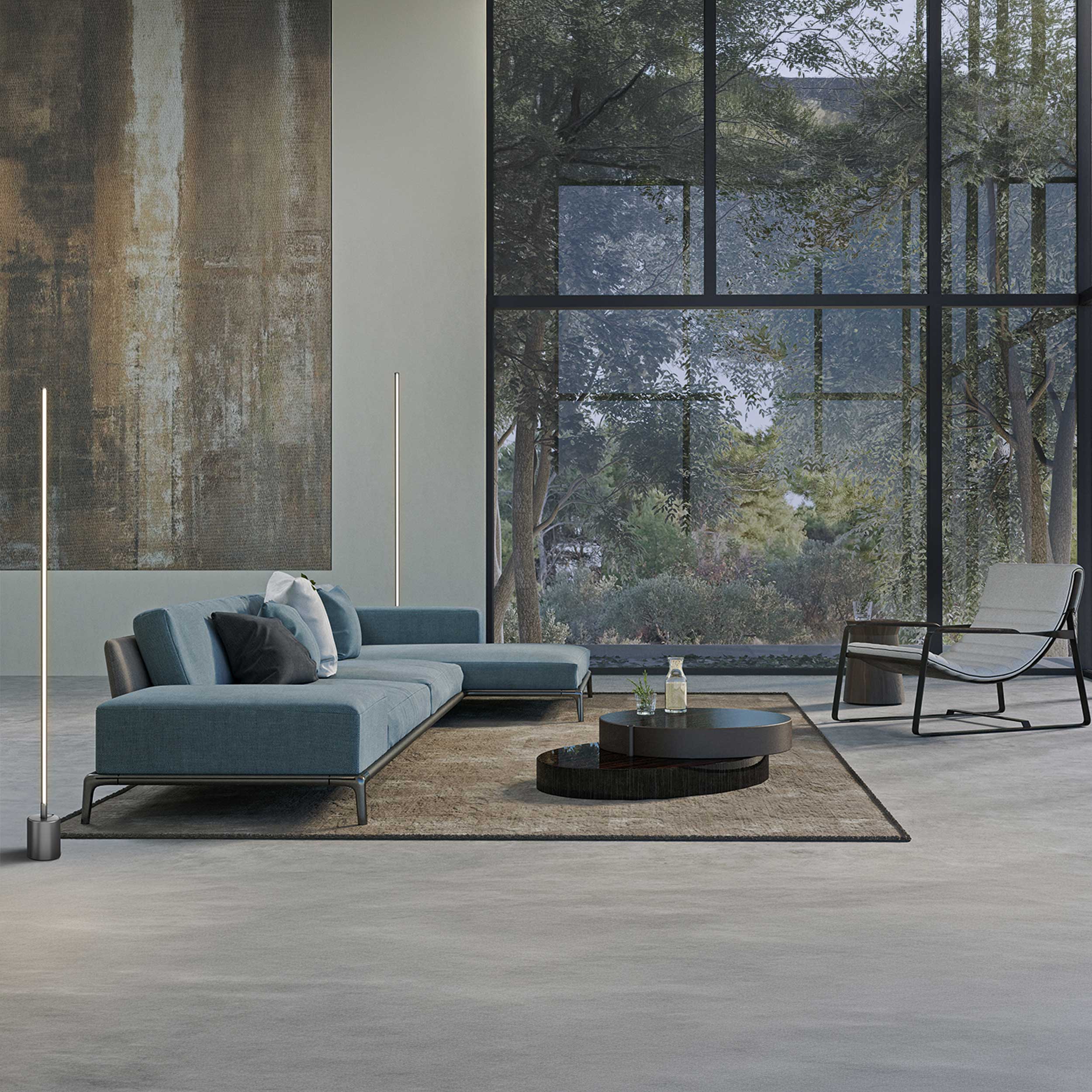 Maytoni Flow LED-gulvlampe