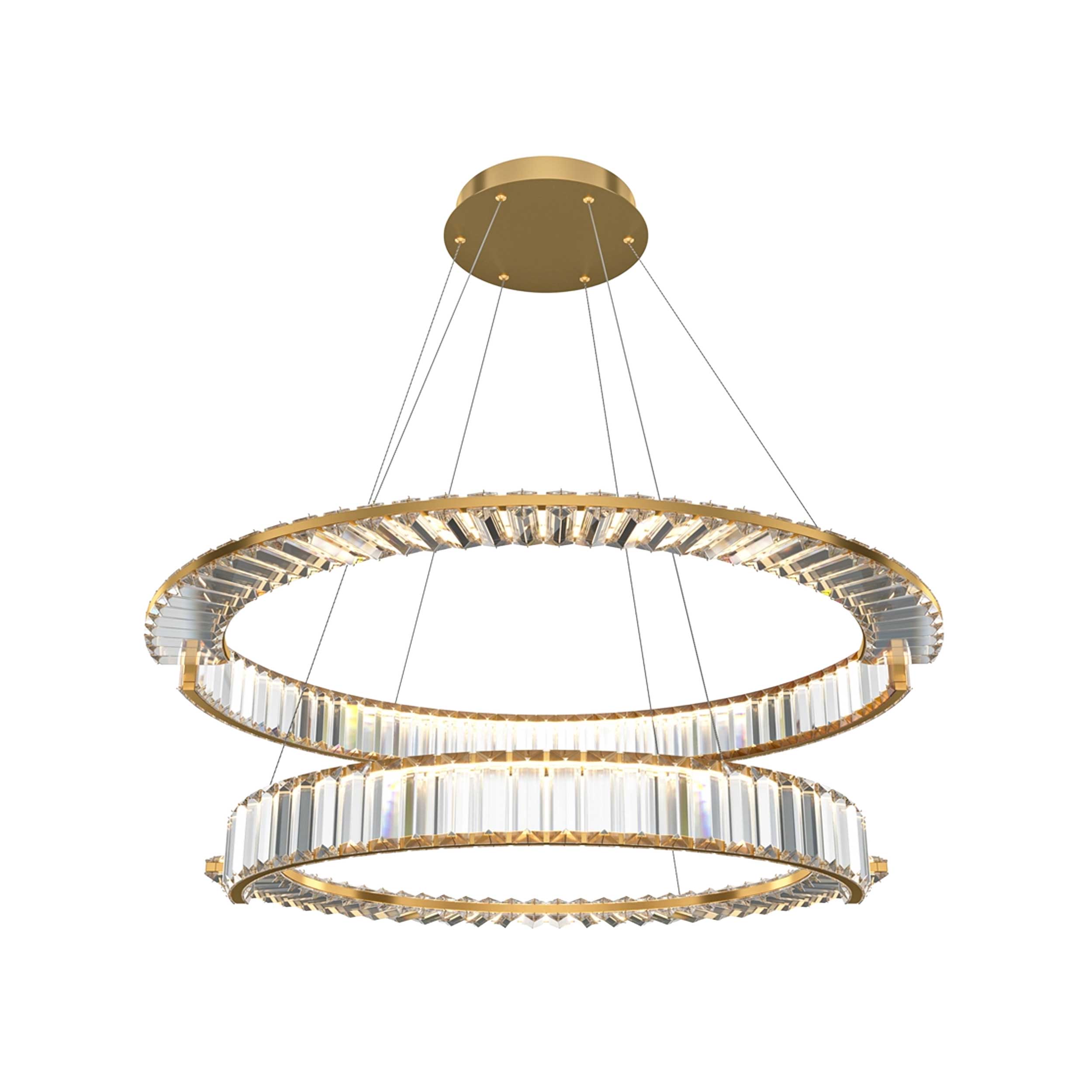 Maytoni Krone LED-pendel i cirkelform