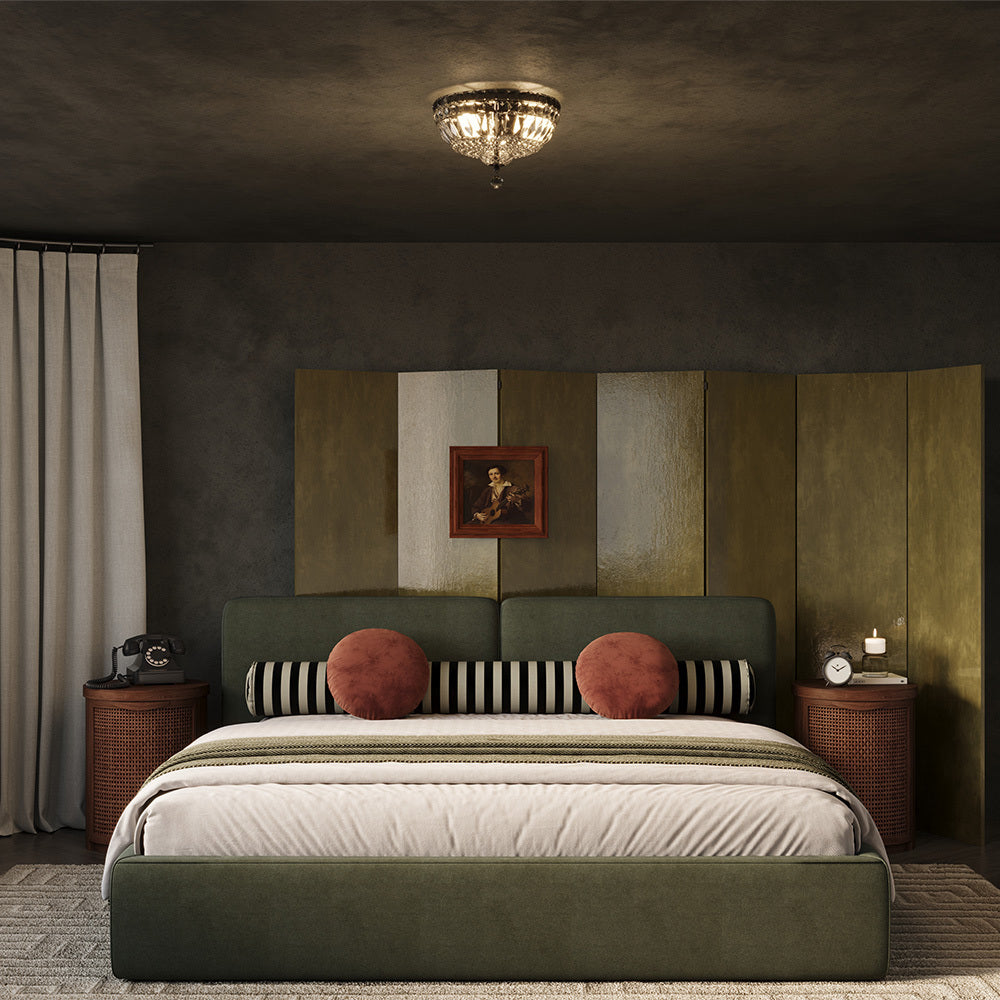 Maytoni Chandelier Basfor E14 påsat krystalarmatur
