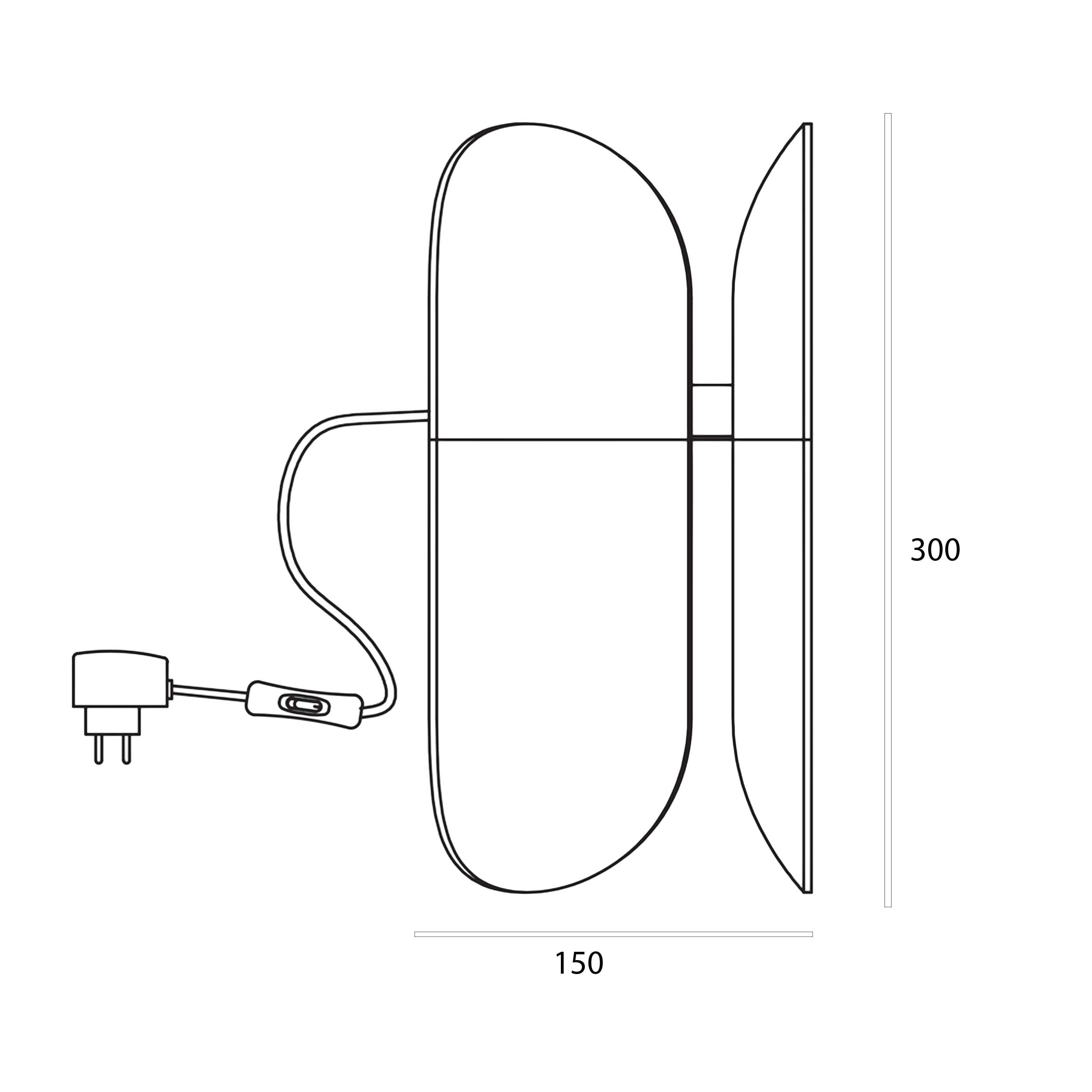 Maytoni Insight LED-bordlampe