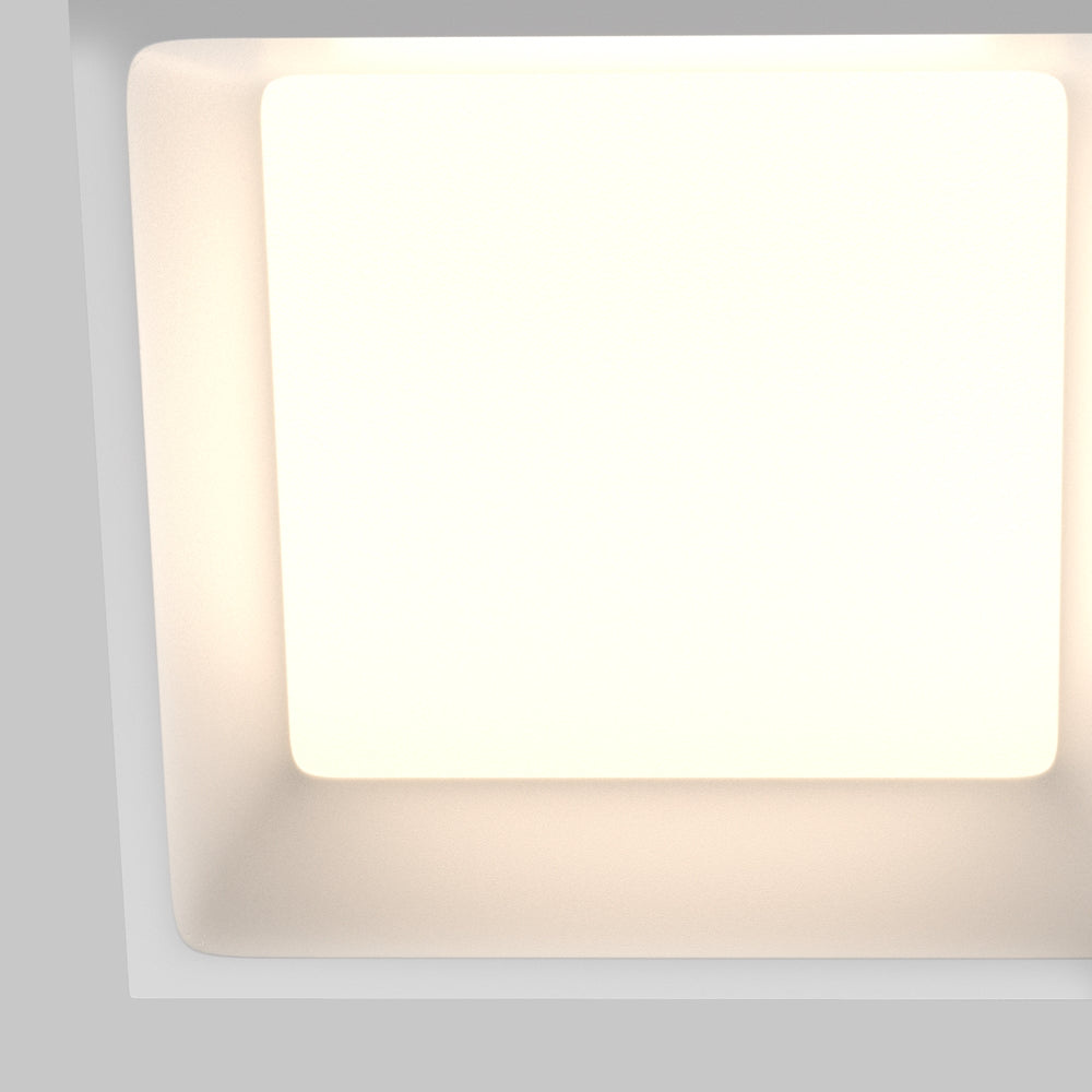 Maytoni downlight Okno LED 100° indbygget firkantet lampe