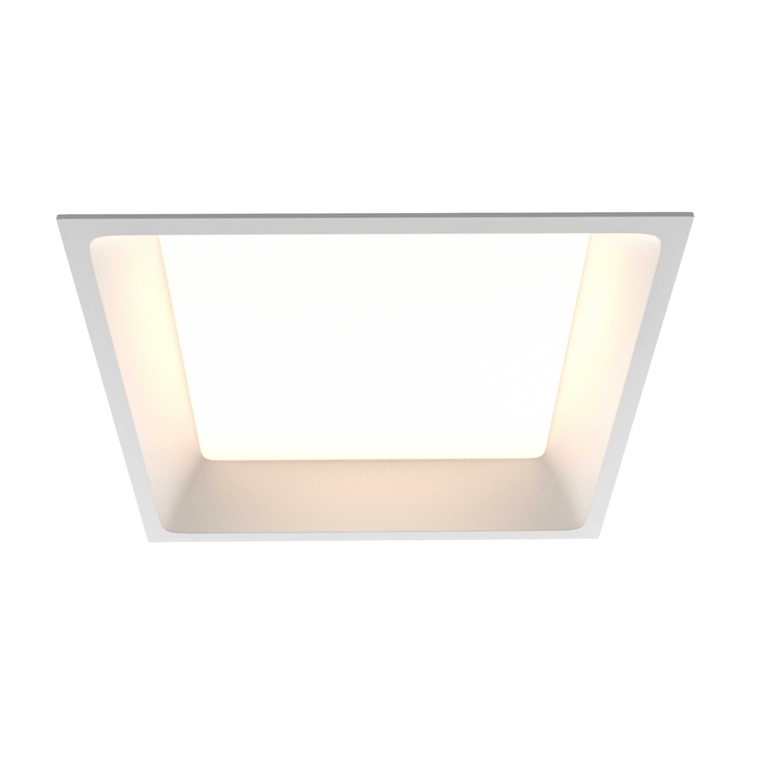 Maytoni downlight Okno LED 100° indbygget firkantet lampe