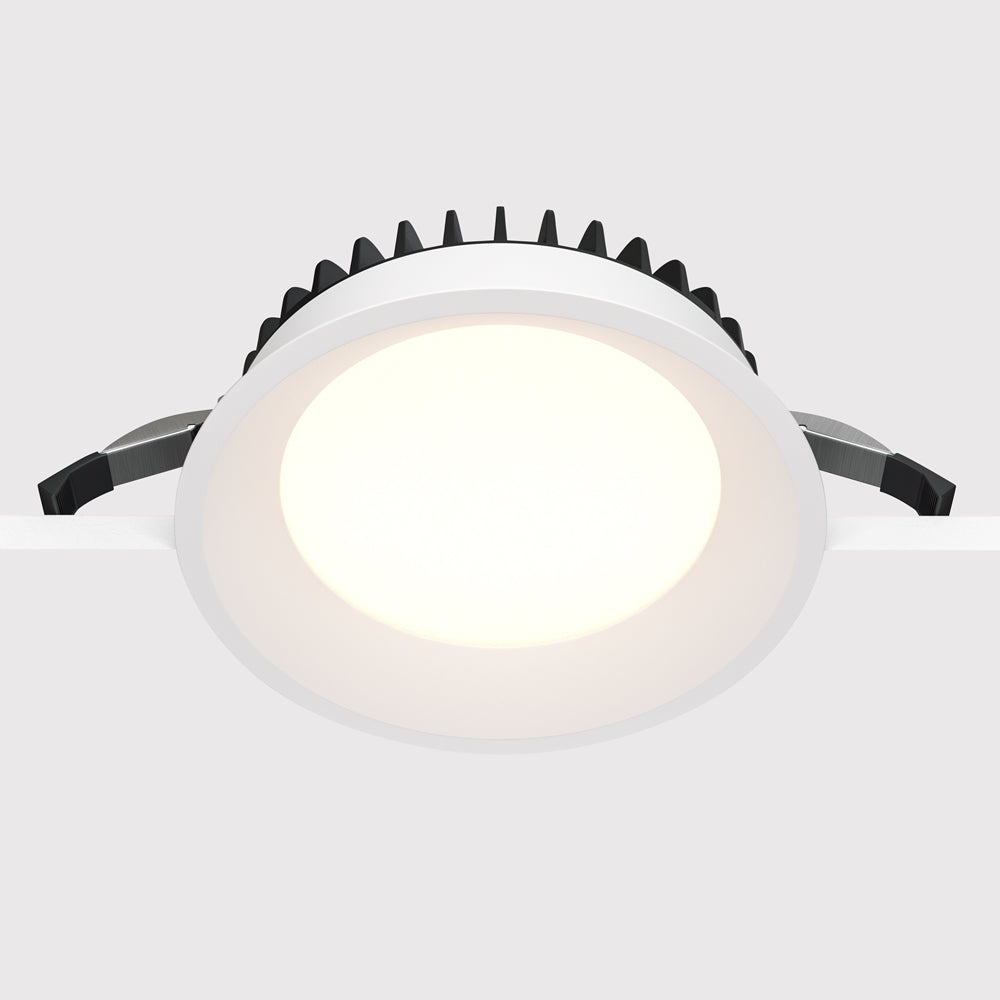 Maytoni downlight Okno LED 100° indbygget cirkulært lysarmatur