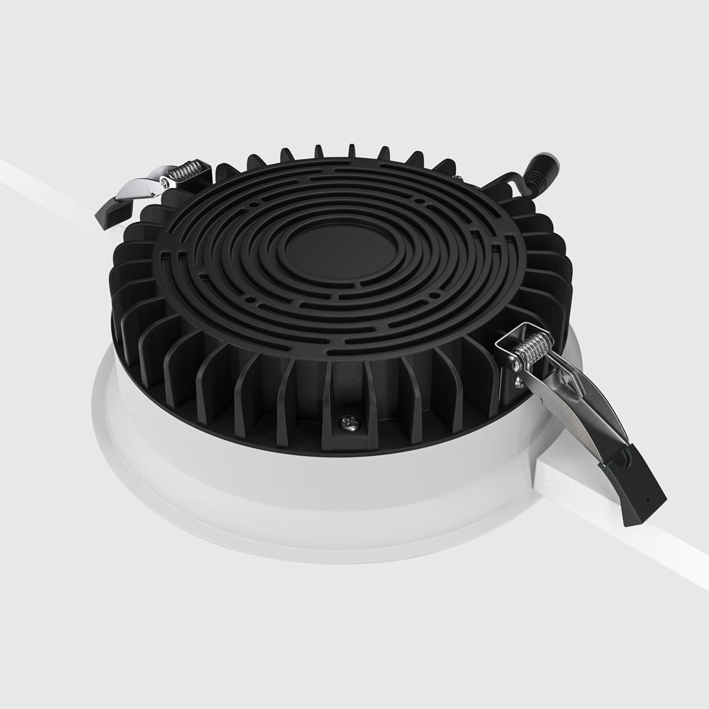 Maytoni downlight Okno LED 100° indbygget cirkulært lysarmatur