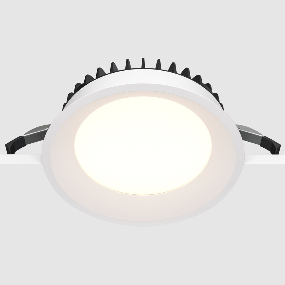 Maytoni downlight Okno LED 100° indbygget cirkulært lysarmatur