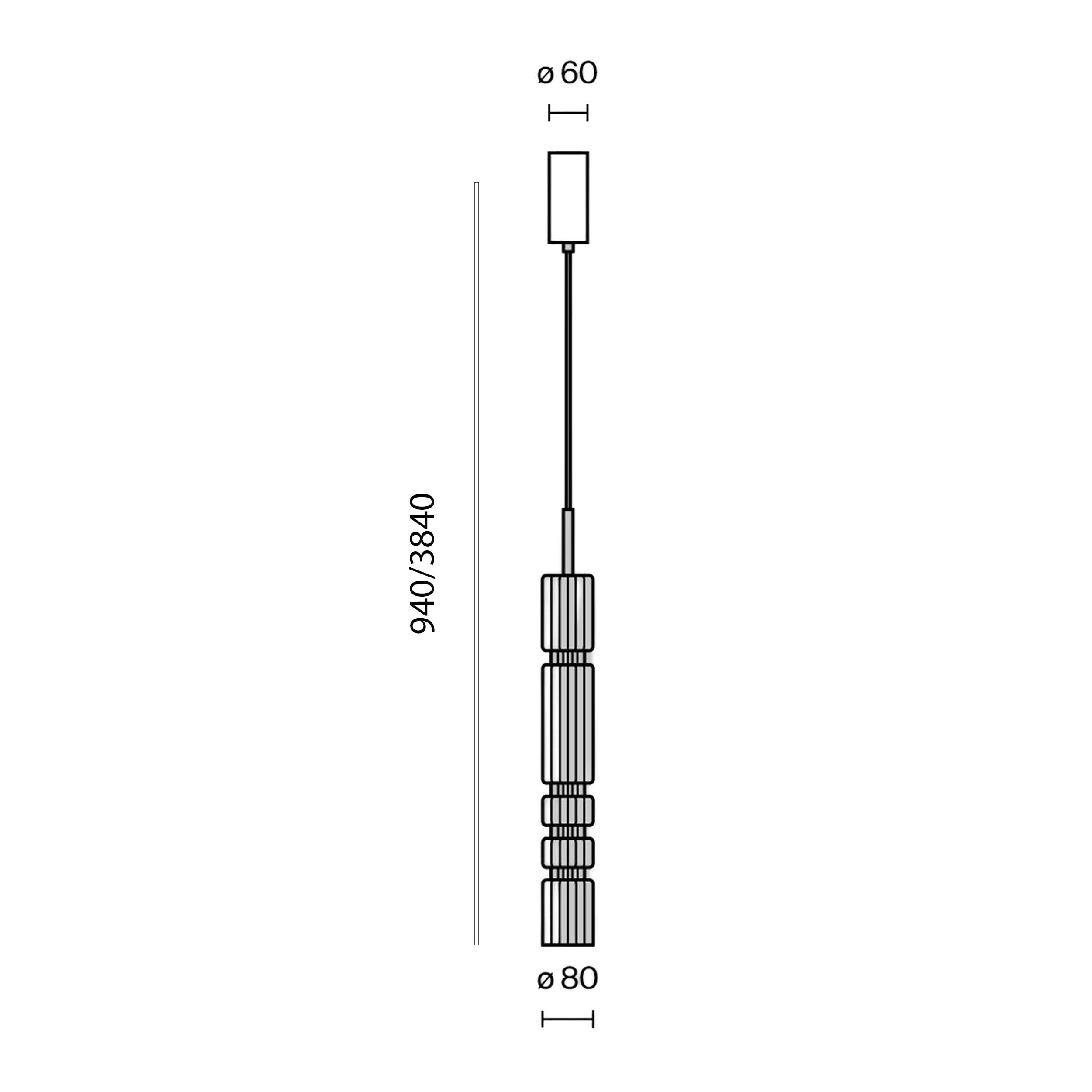 Maytoni Ordo LED-pendel