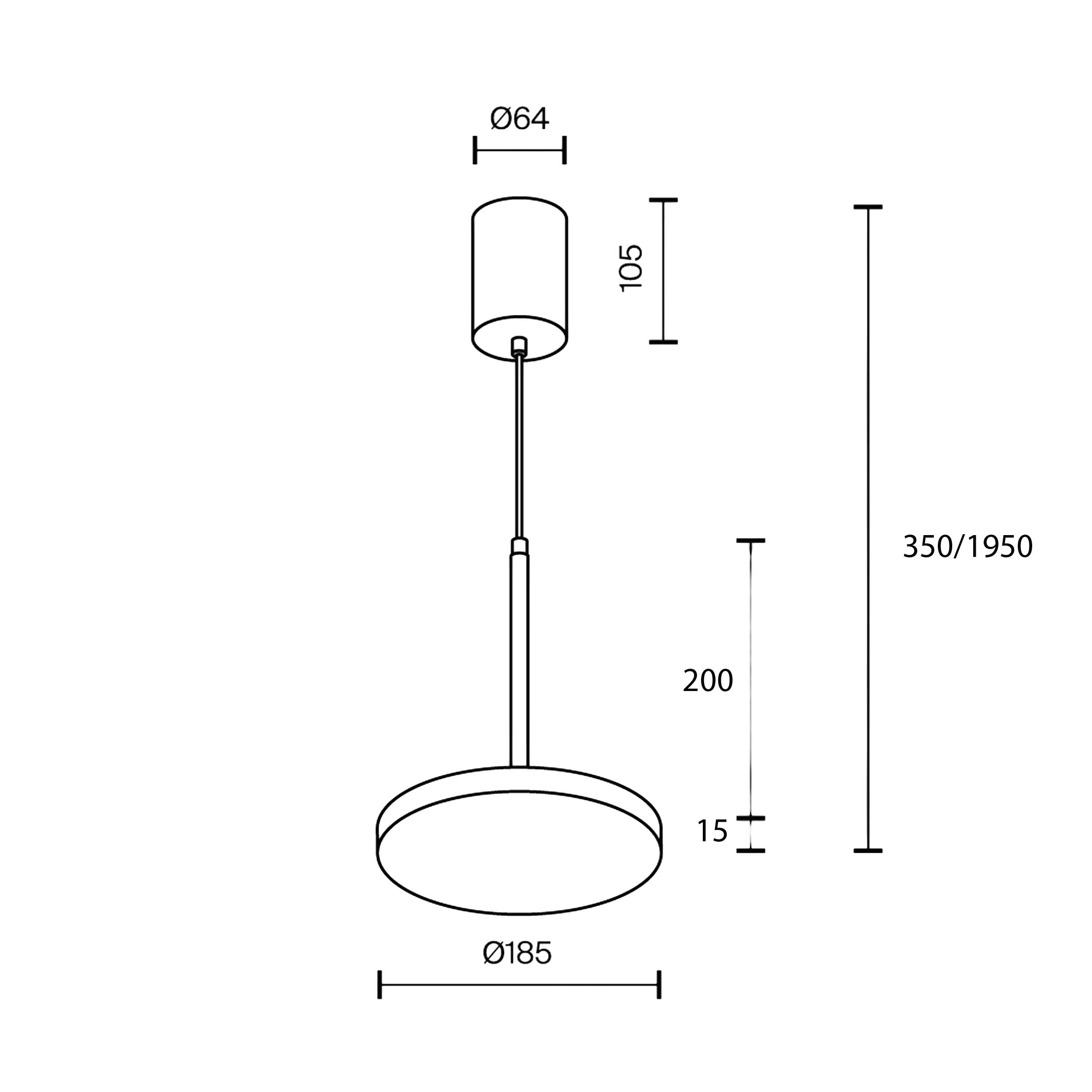Maytoni Plato LED-pendel