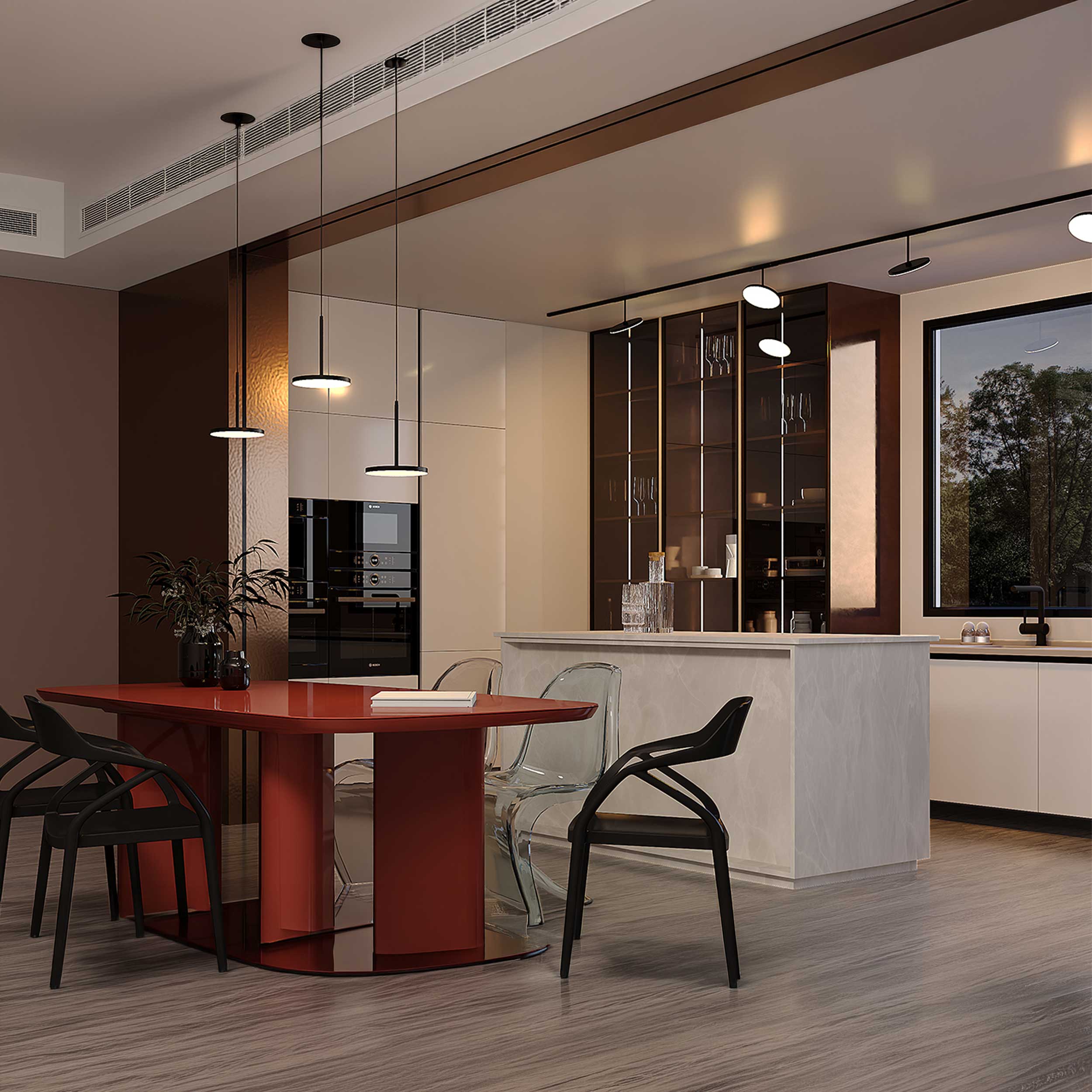 Maytoni Plato LED-pendel