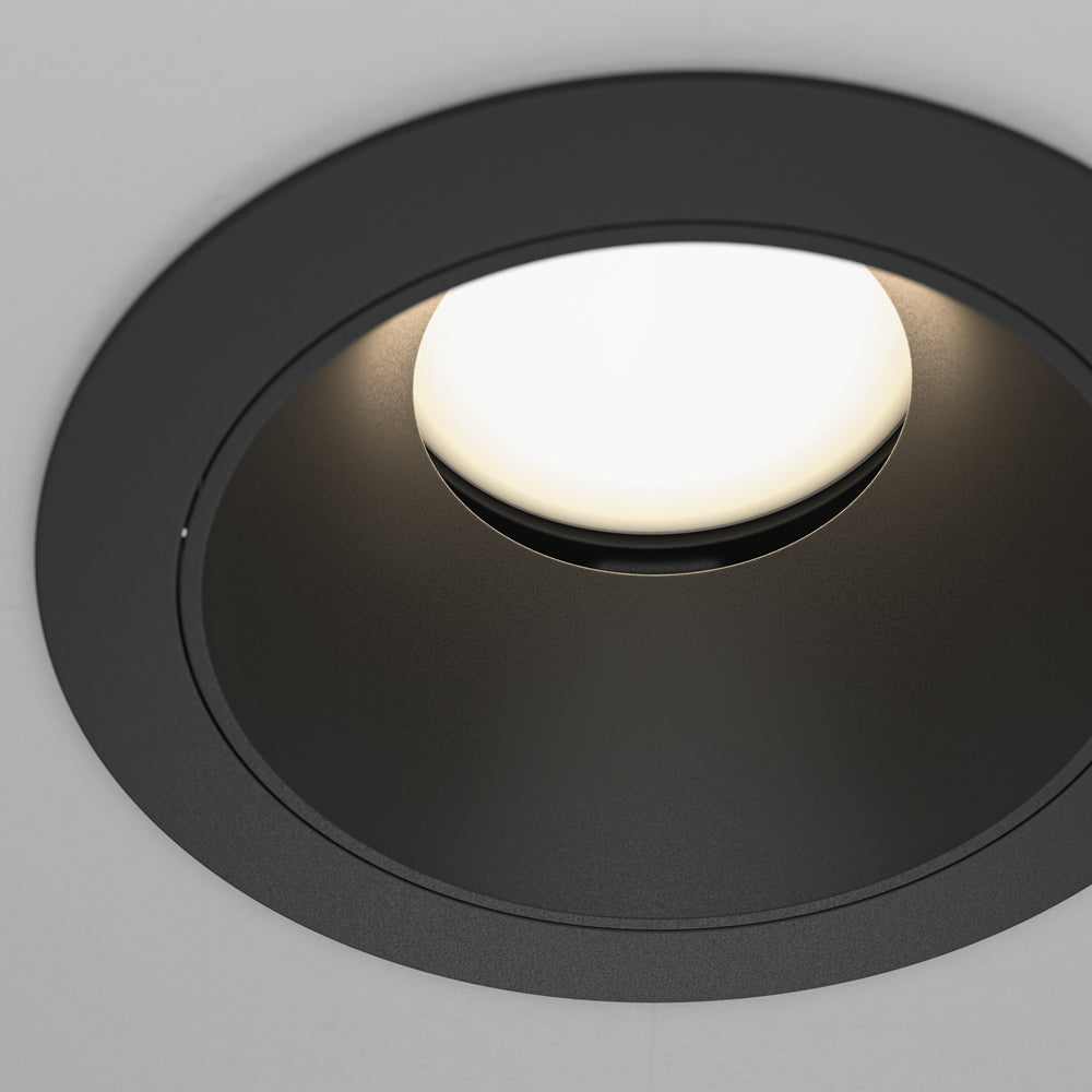 Maytoni downlight Share GU10 indbygget cirkulært lysarmatur